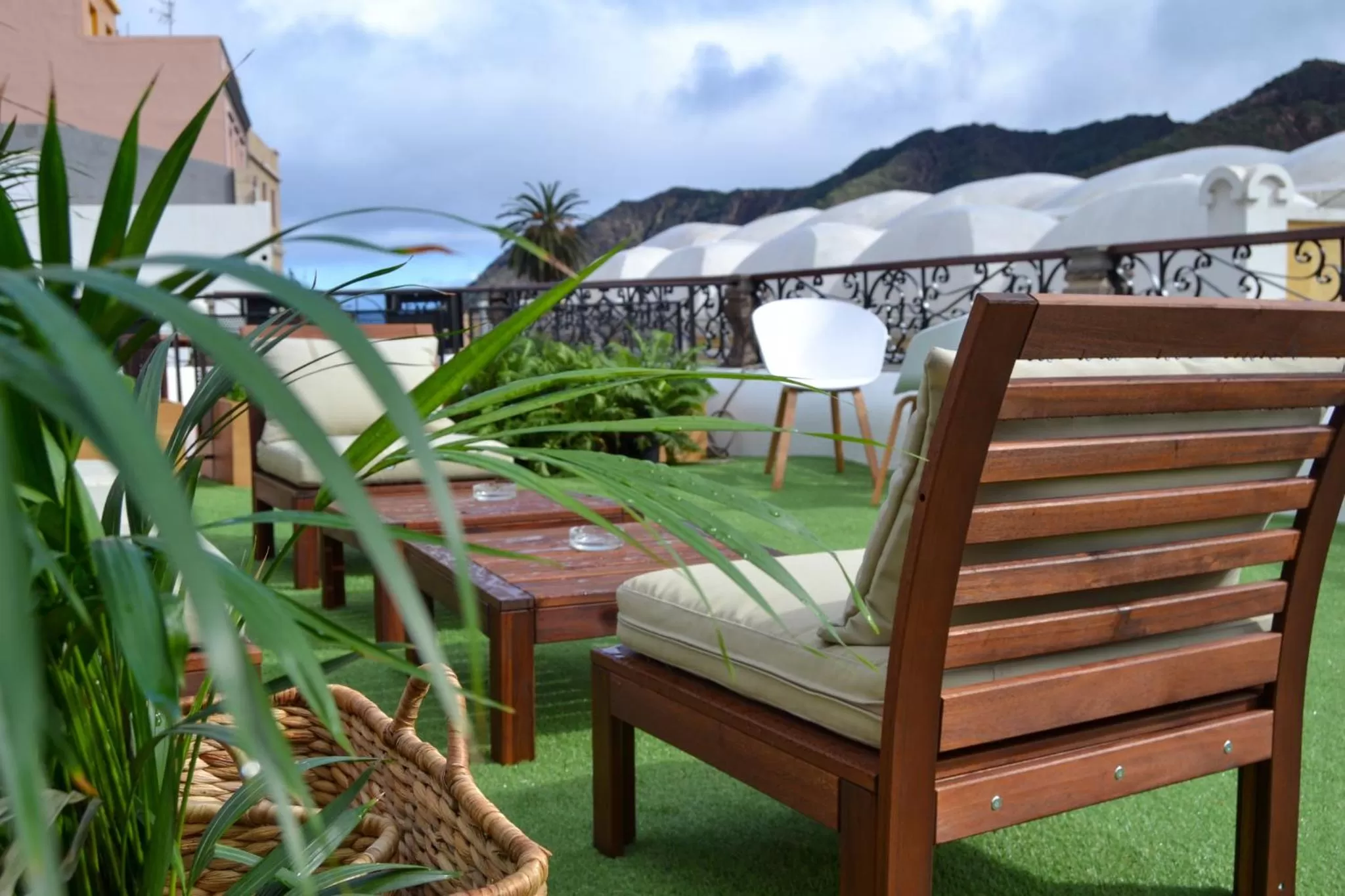 Balcony/Terrace in Hotel Escuela Rural Casa Los Herrera
