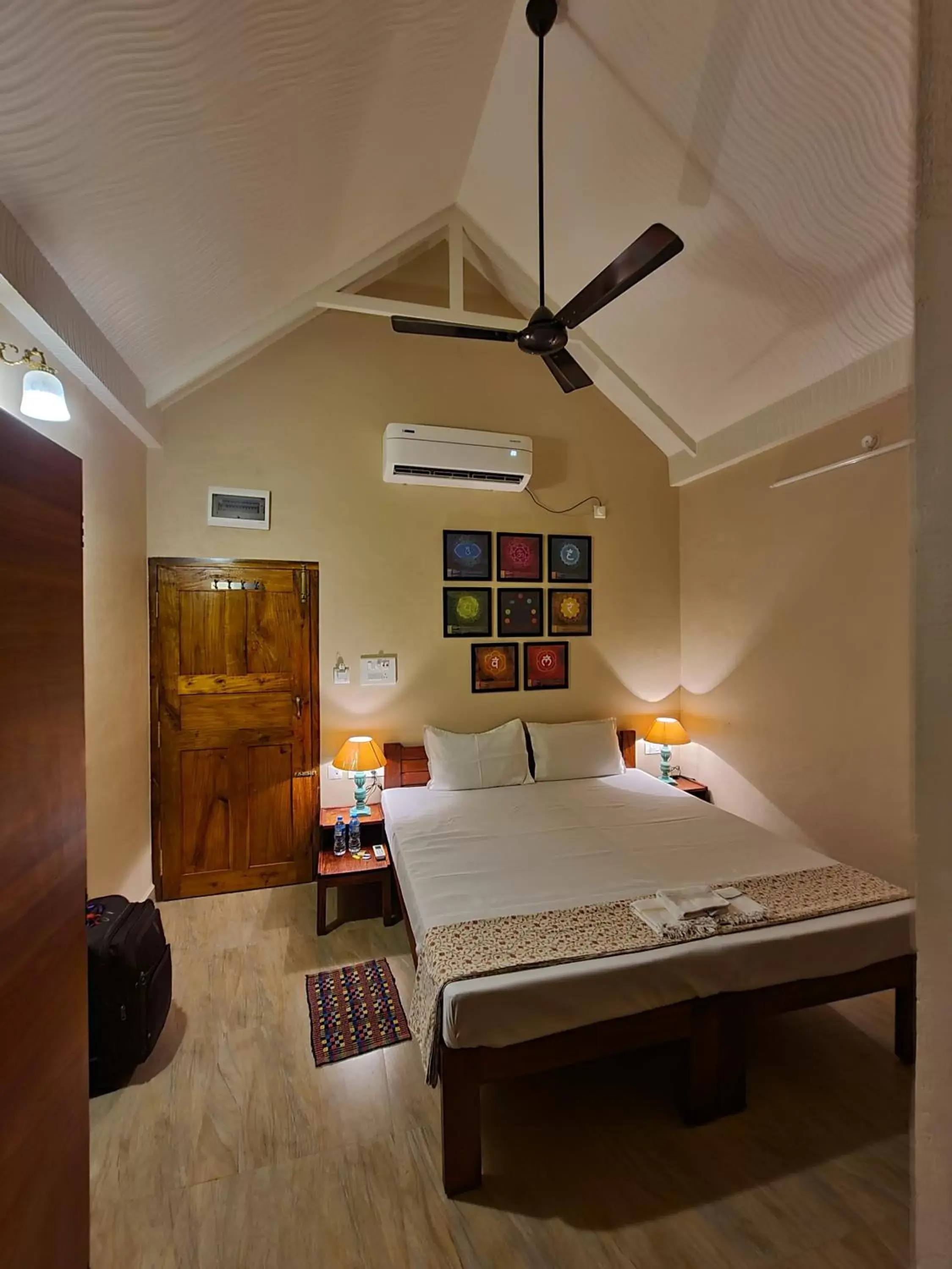 Bed in OmBodhi Retreat Bed in OmBodhi Retreat