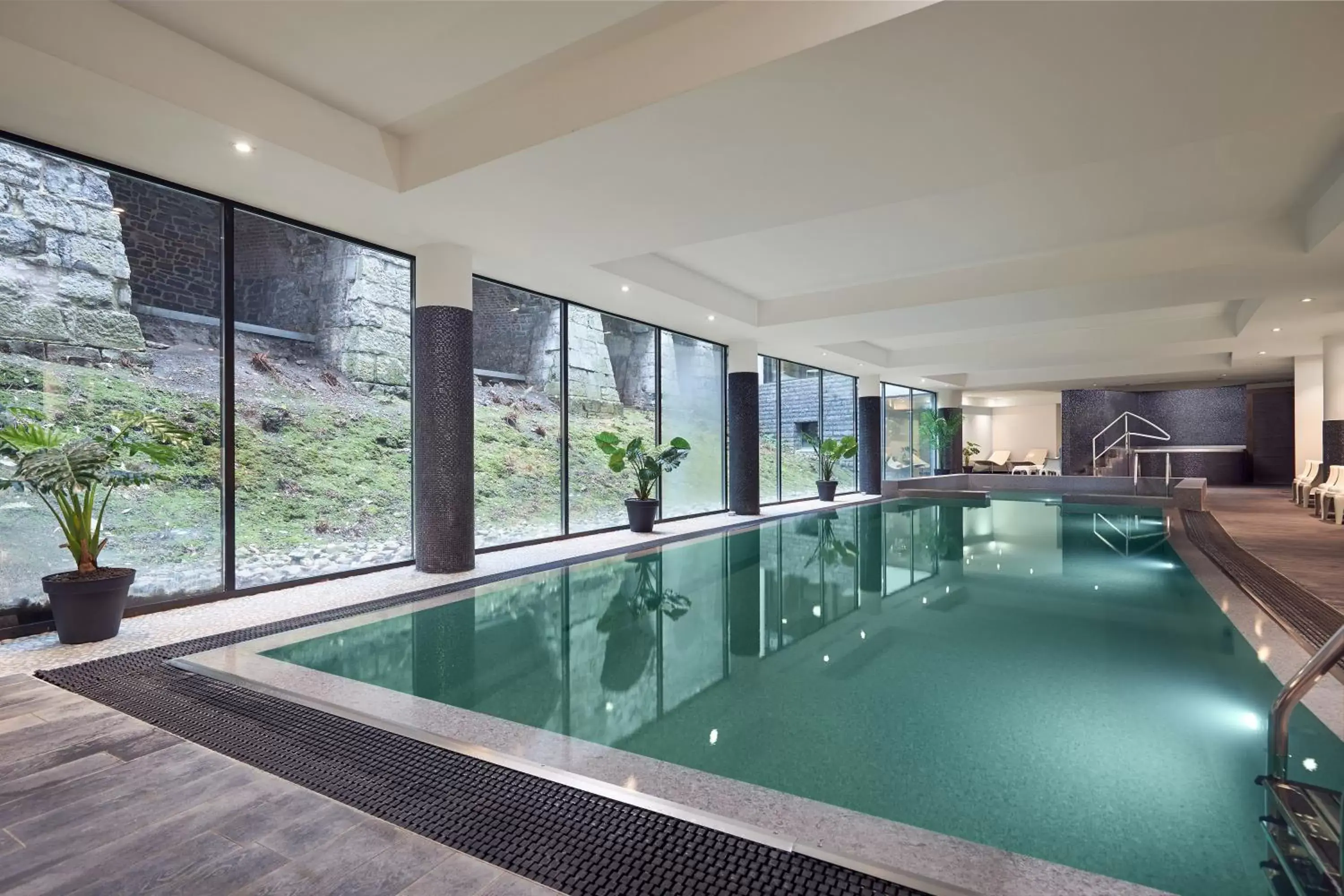 Swimming Pool in Van Der Valk Sélys Liège Hotel & Spa