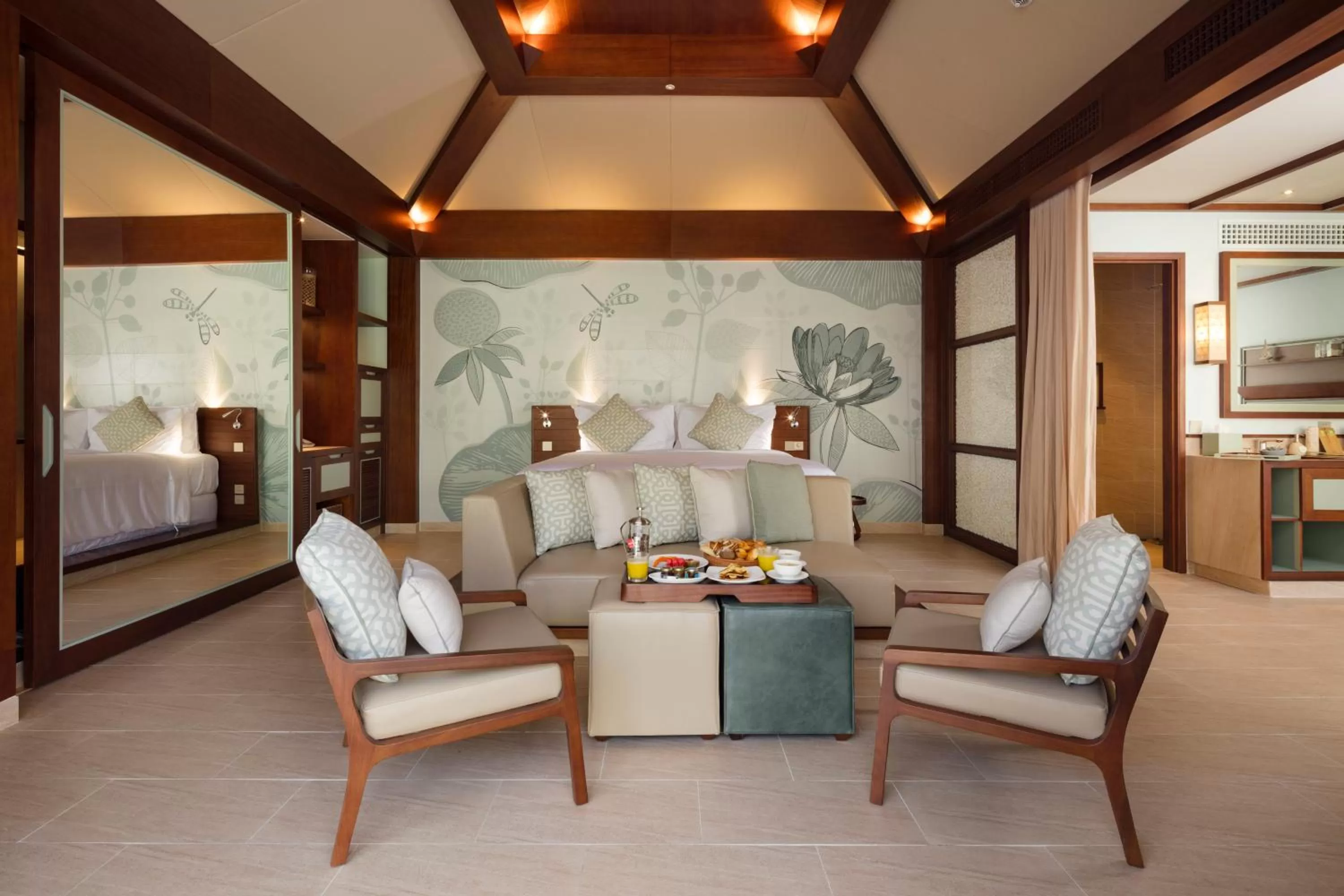 Seating area in Fusion Resort Cam Ranh - All Spa Inclusive