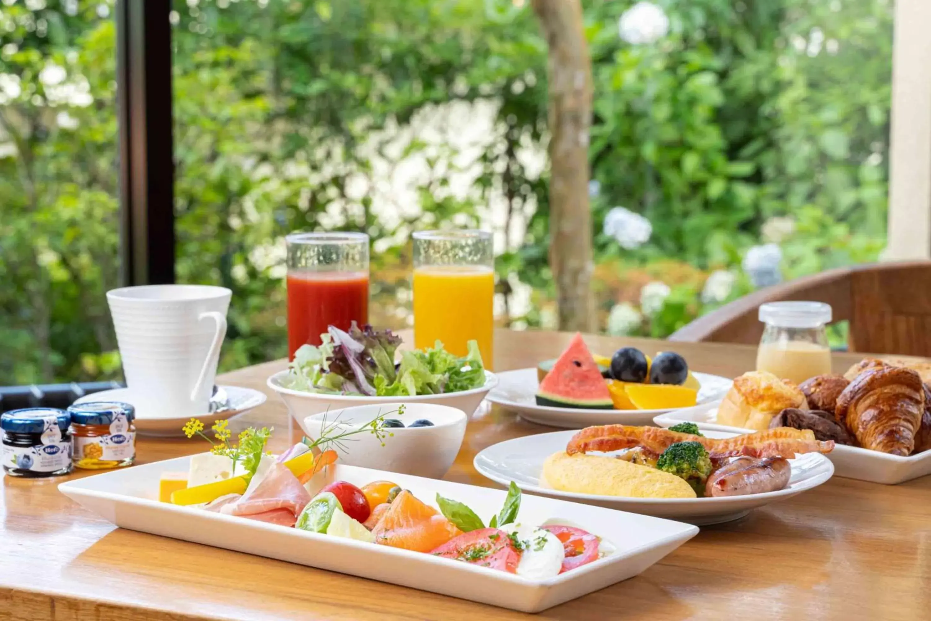 Breakfast in Hyatt Regency Hakone Resort and Spa Breakfast in Hyatt Regency Hakone Resort and Spa