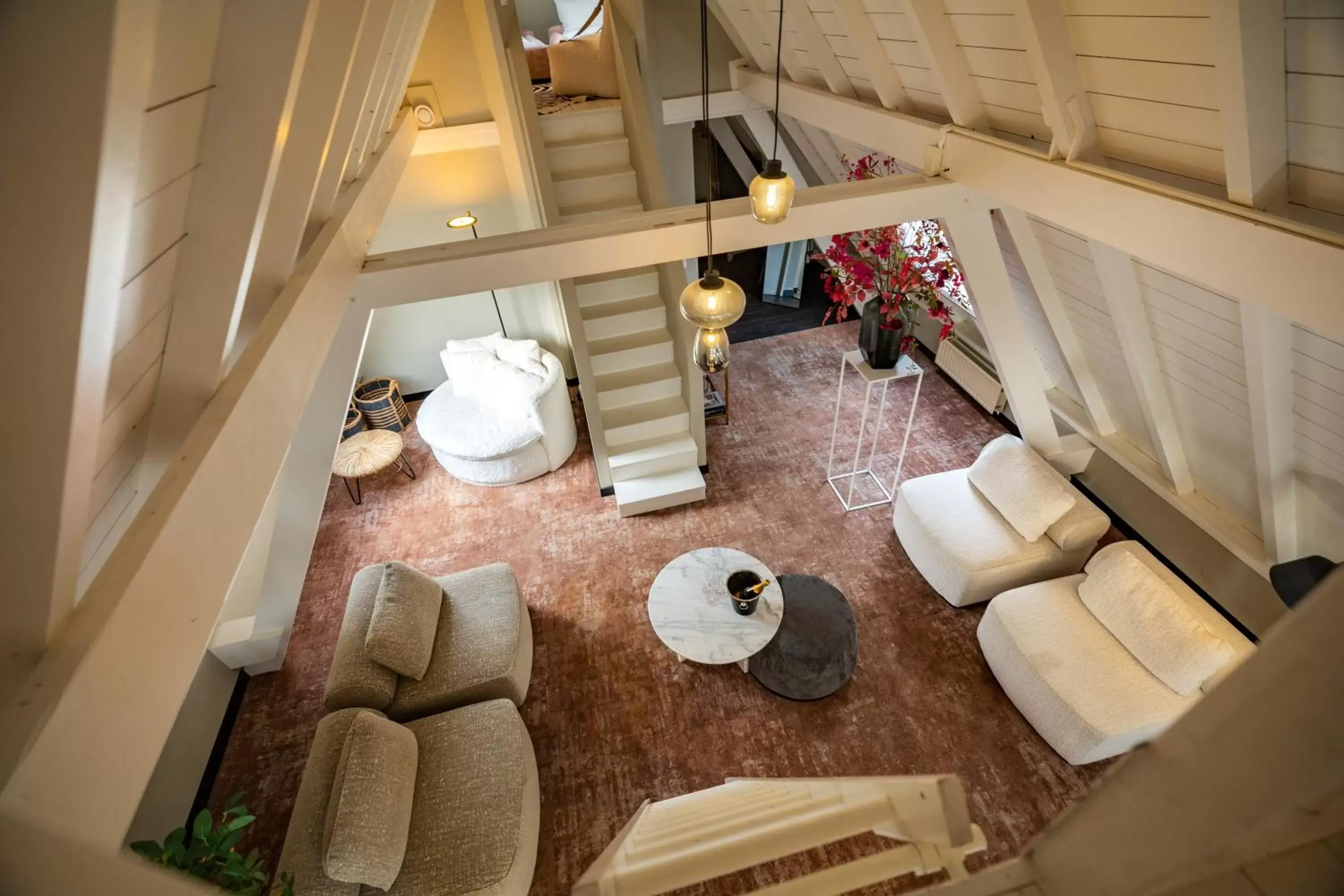 Living room, Seating Area in The Lemon Suites