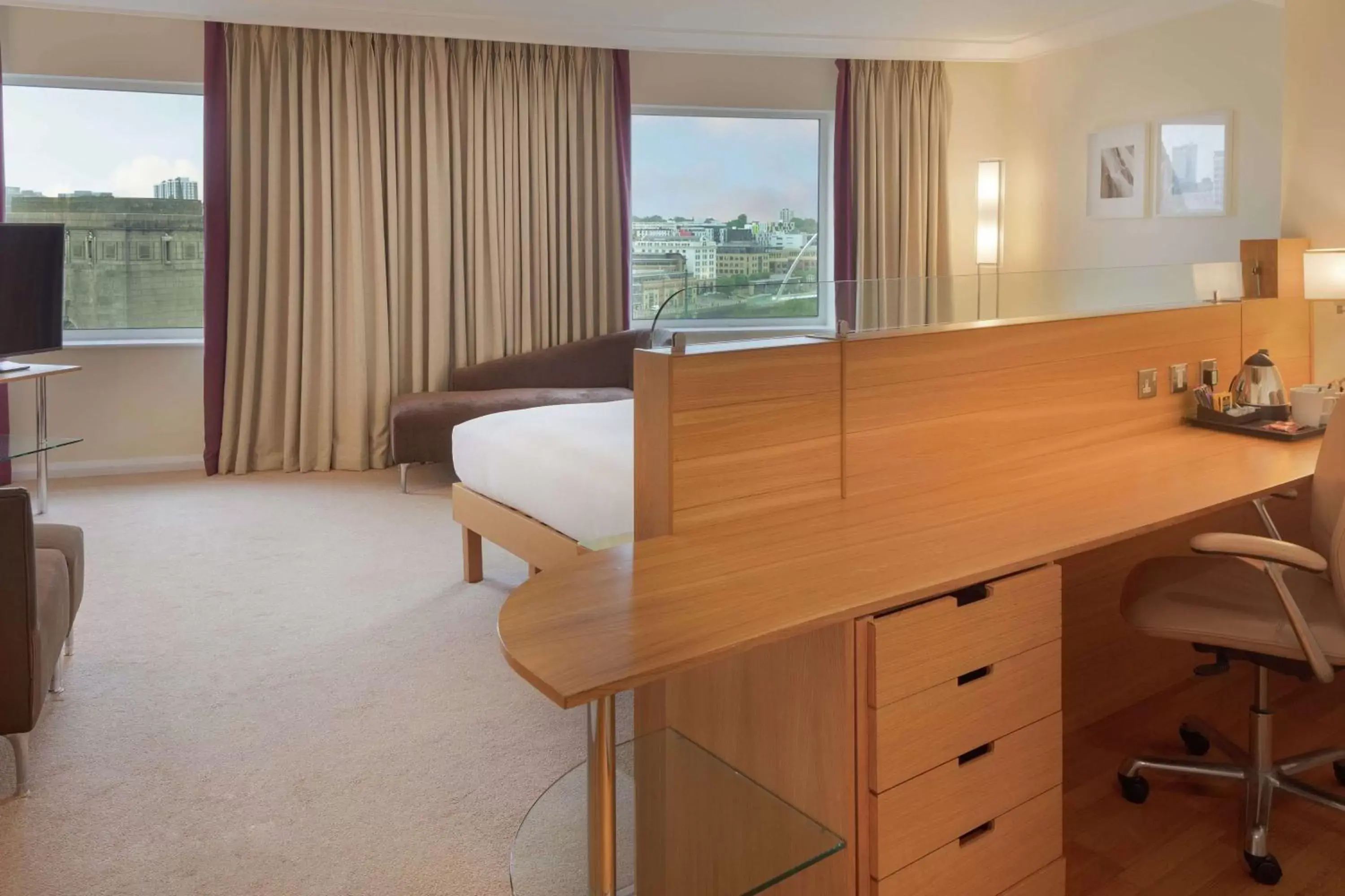 Bedroom in Hilton Newcastle Gateshead