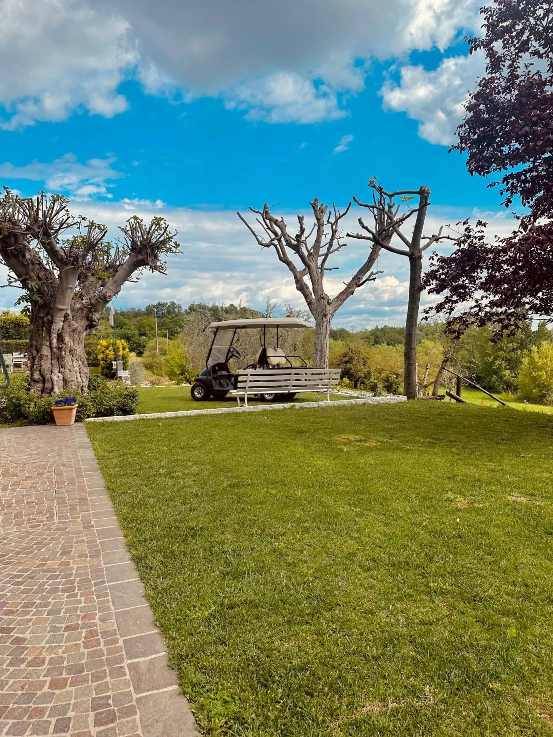 Garden in B&B Sovenigo