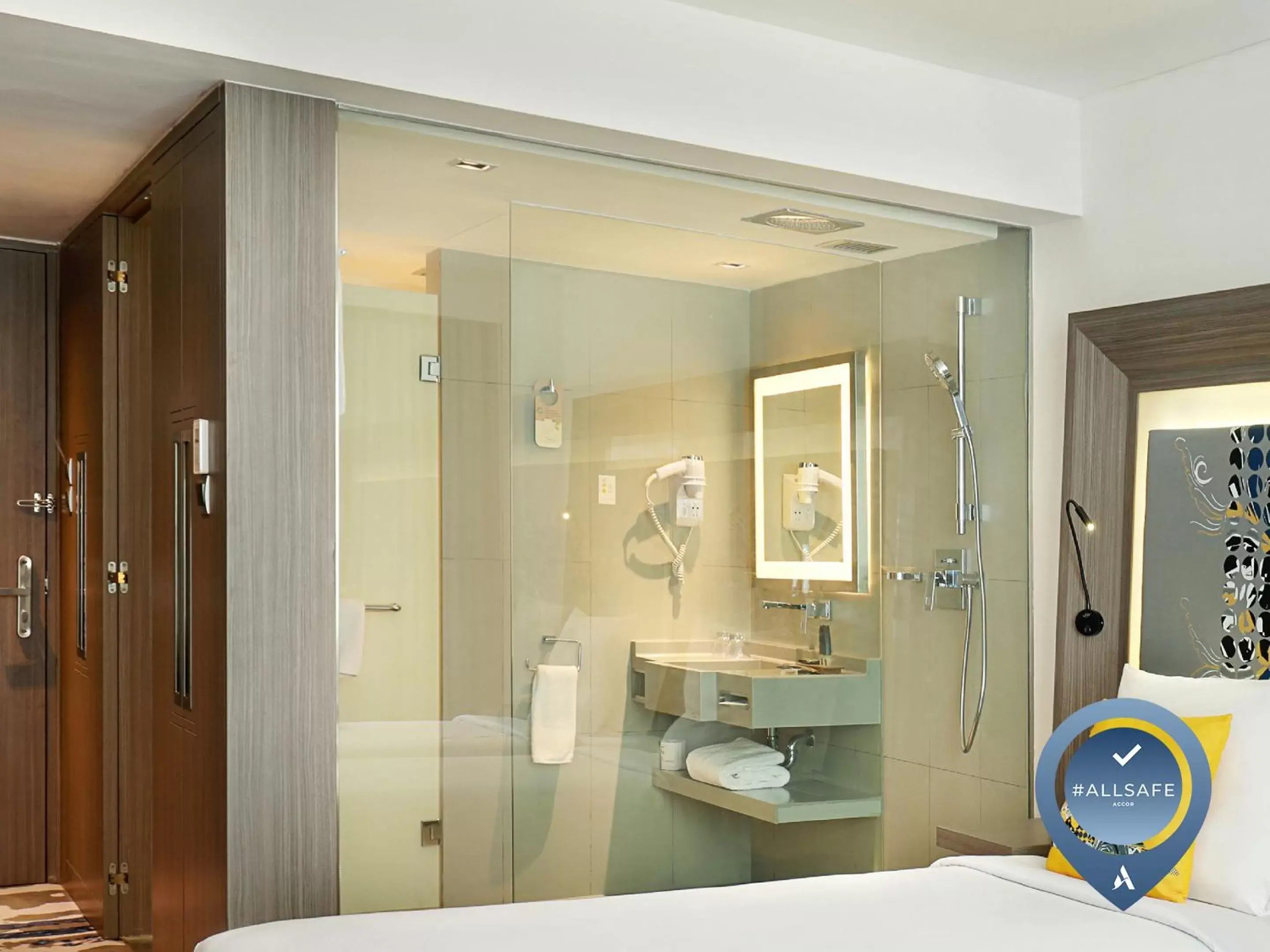 Shower, Bathroom in Novotel Bali Ngurah Rai Airport