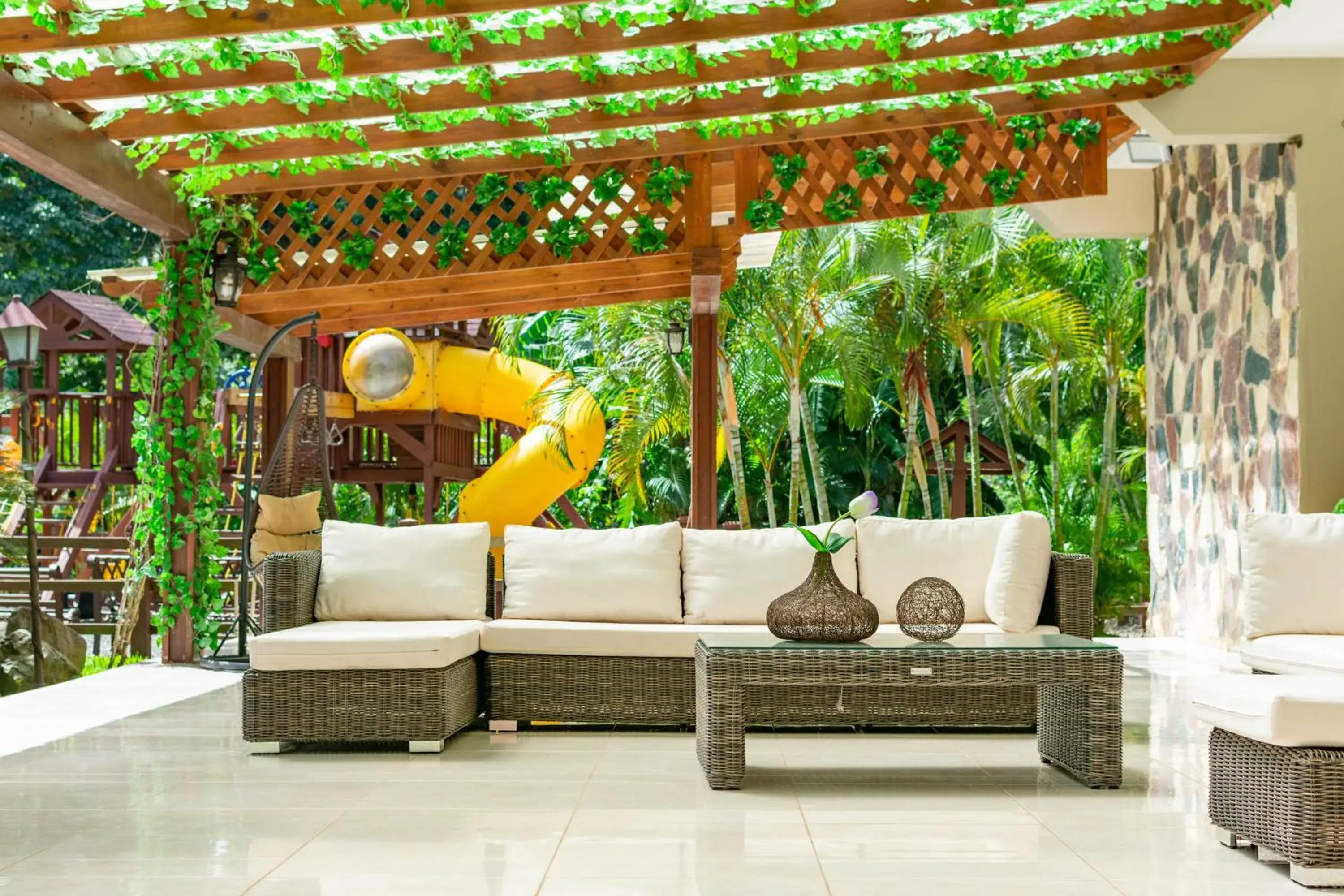 Balcony/Terrace in Hotel Gran Jimenoa