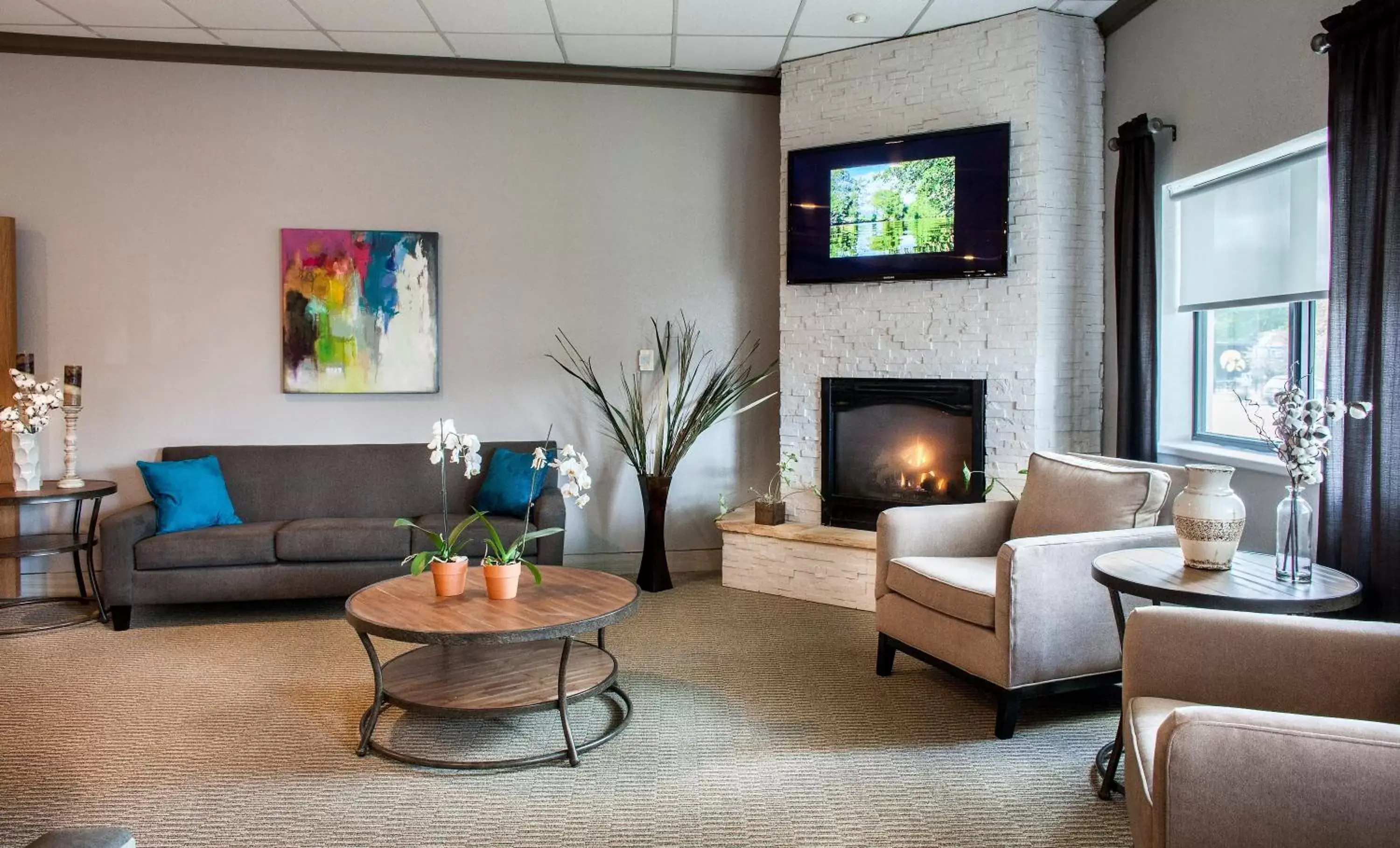 Lobby or reception in Heartland Inn Coralville Lobby or reception in Heartland Inn Coralville