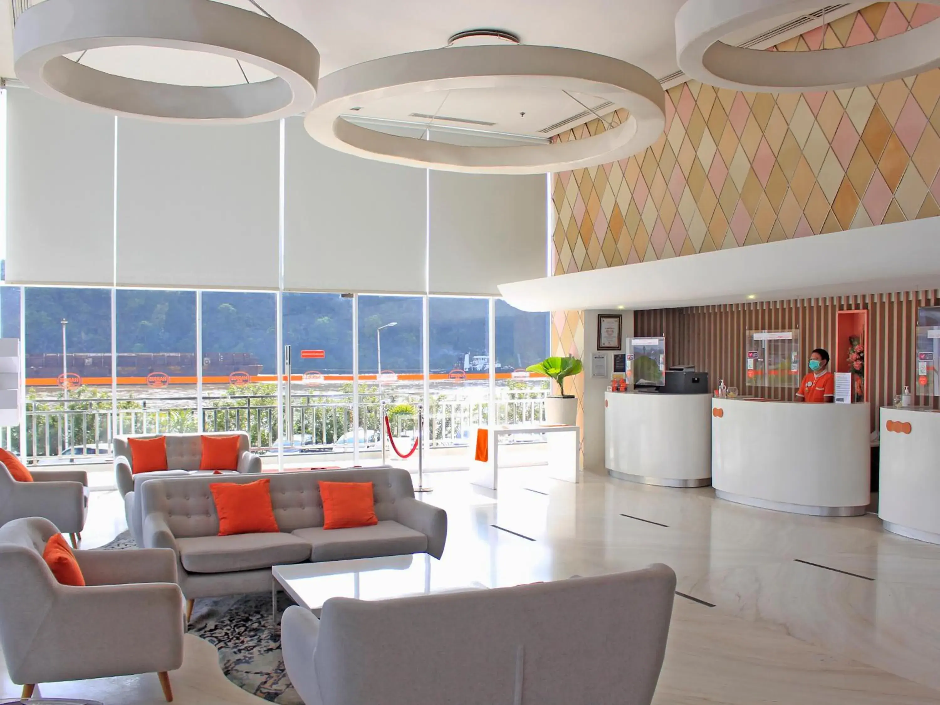 Lobby or reception in Harris Hotel Samarinda