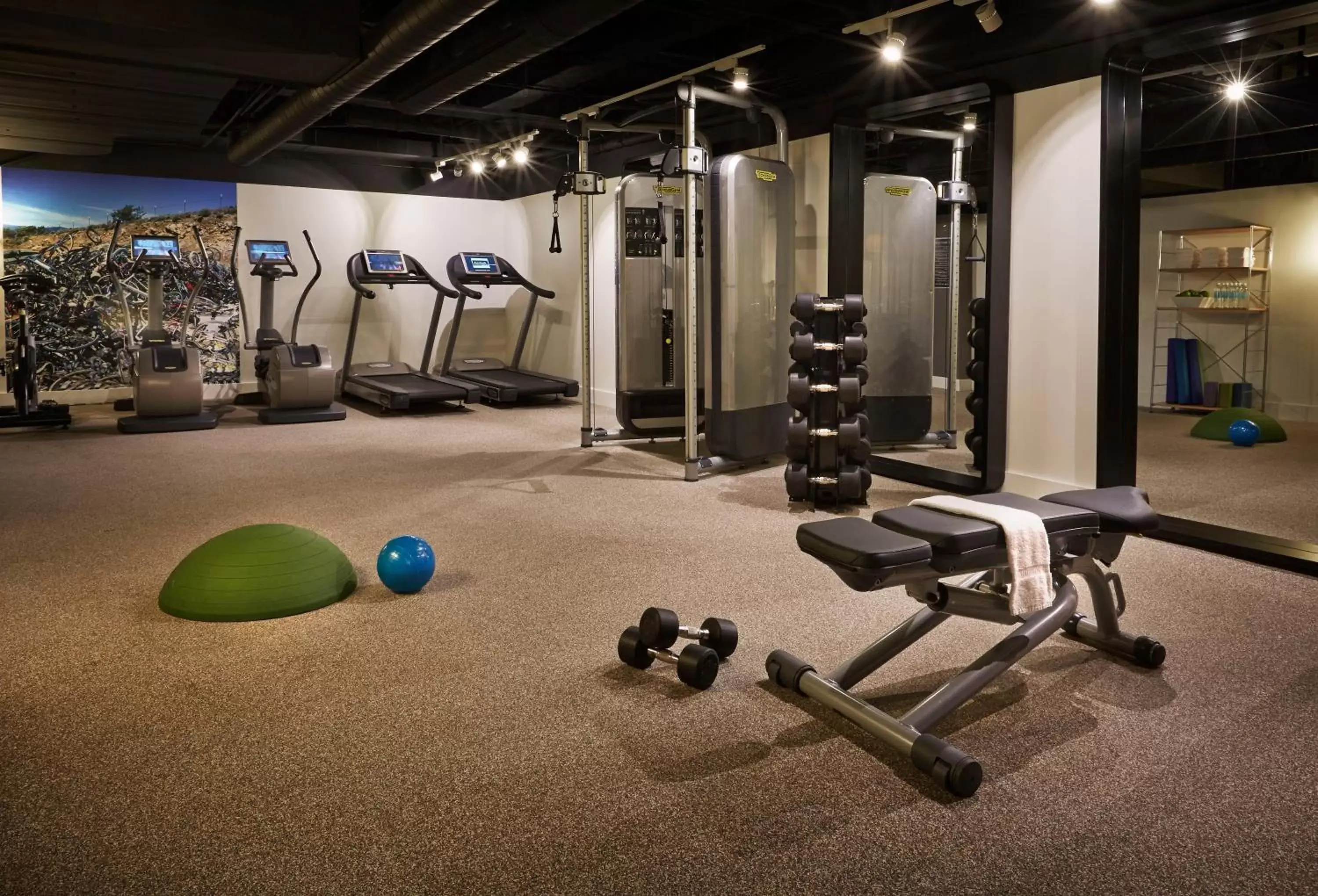 Fitness centre/facilities in Hotel Zetta San Francisco Fitness centre/facilities in Hotel Zetta San Francisco