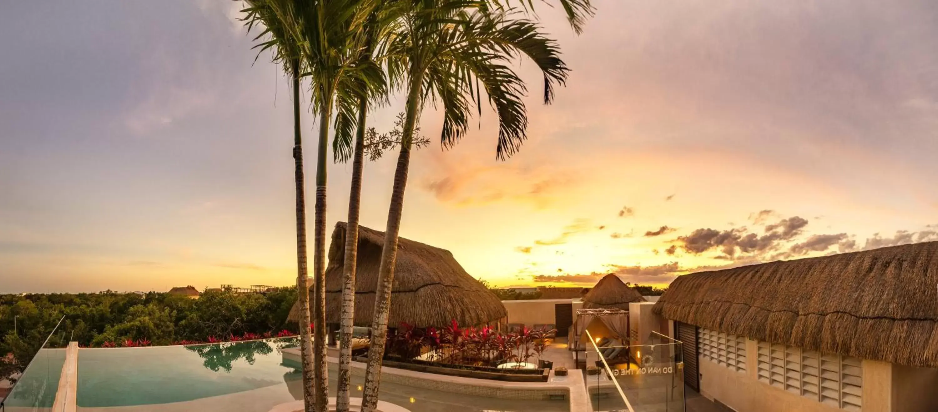 Swimming pool, Sunrise/Sunset in Azul Tulum by GuruHotel