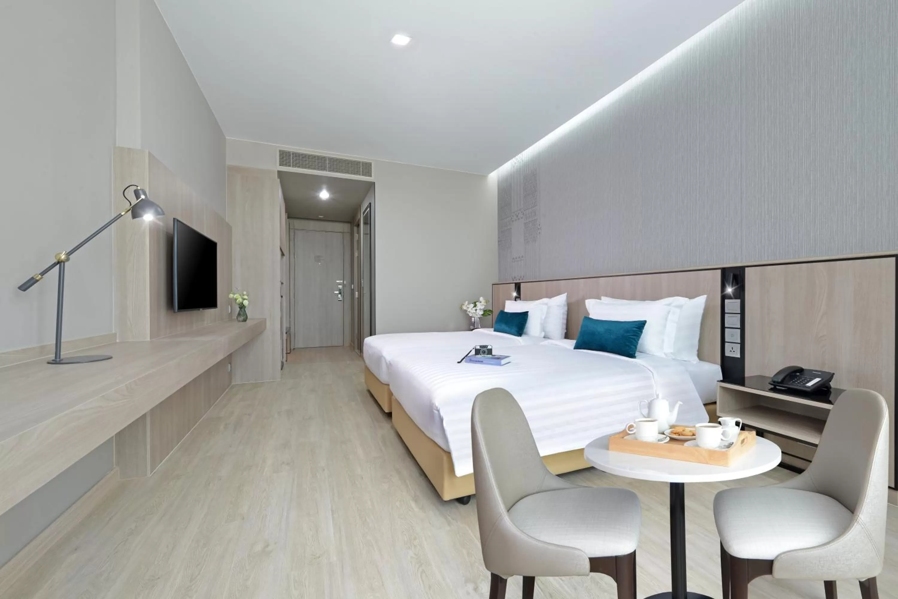 Photo of the whole room, Bed in Centre Point Hotel Terminal21 Korat