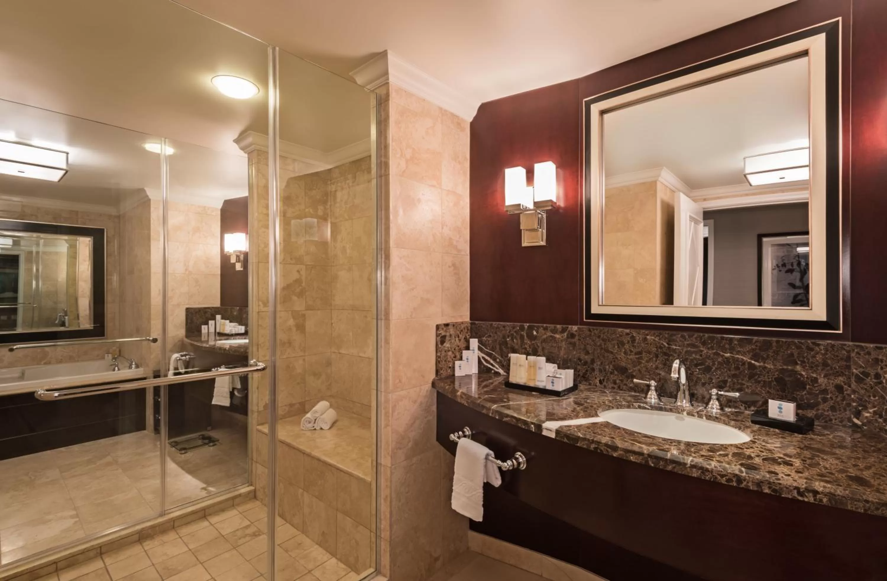 Bathroom in Caesars Palace Hotel & Casino