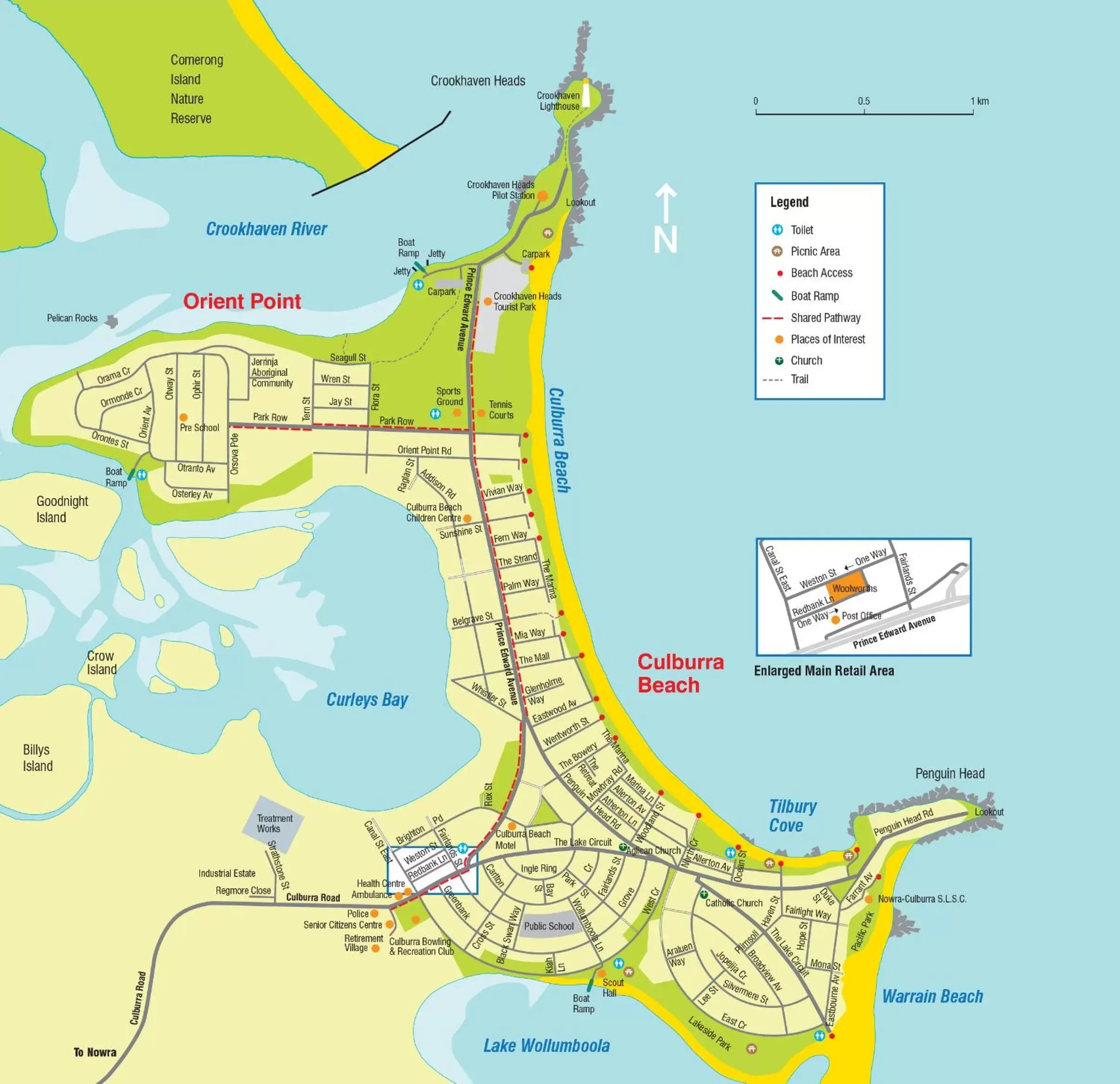 Activities, Floor Plan in Culburra Beach Motel