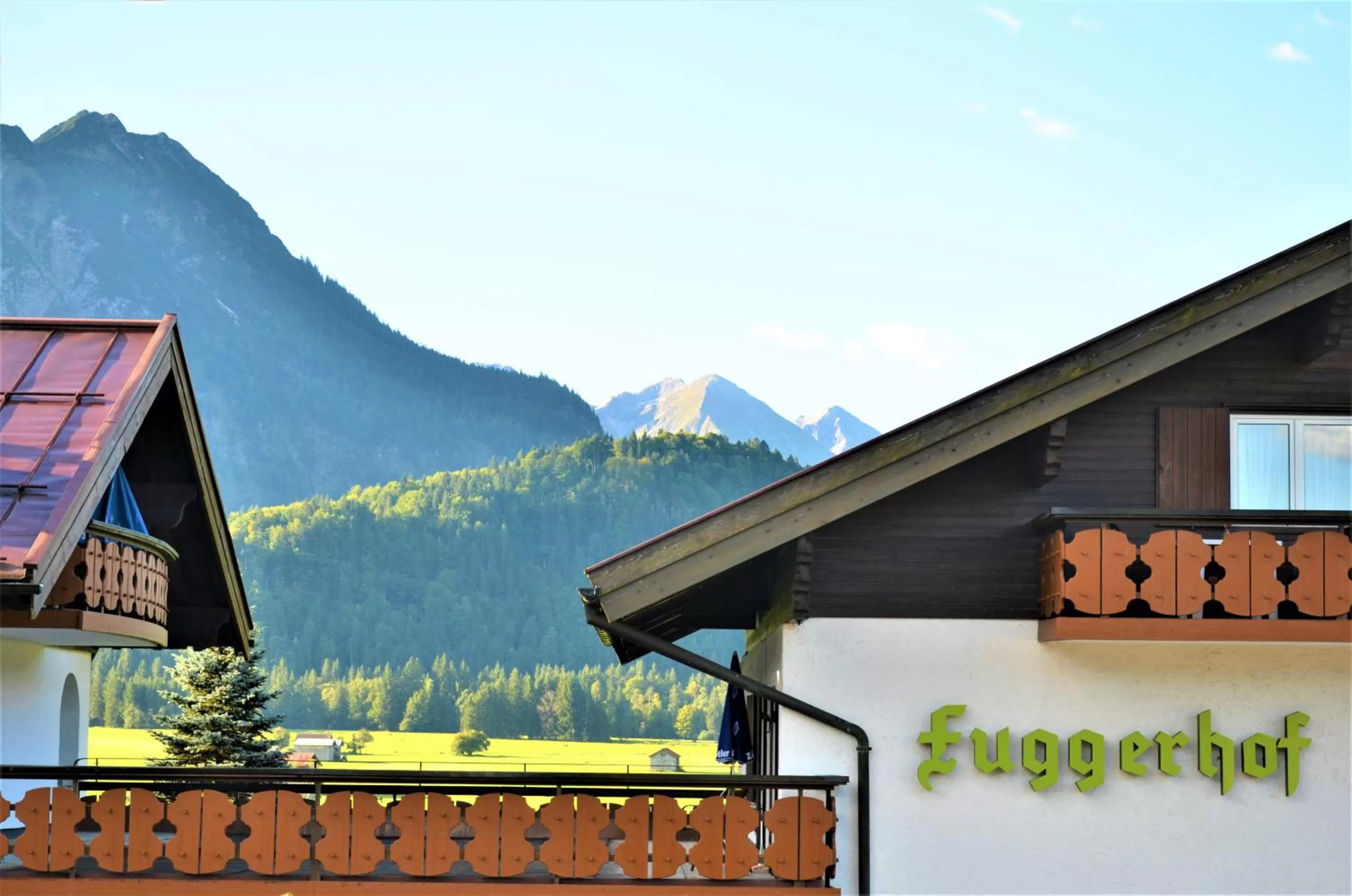 Natural landscape in Hotel Cafe Fuggerhof