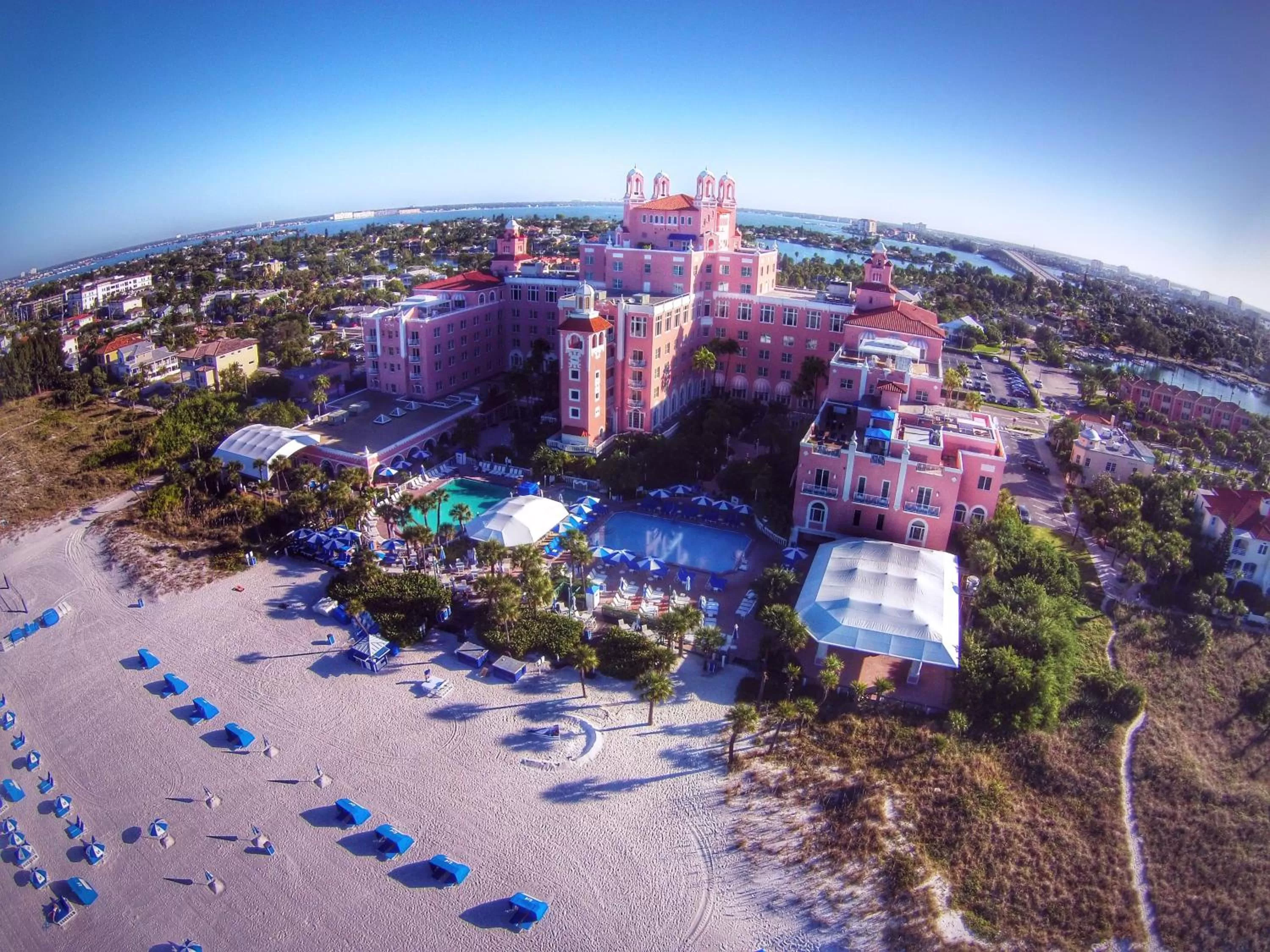 Bird's eye view in The Don CeSar