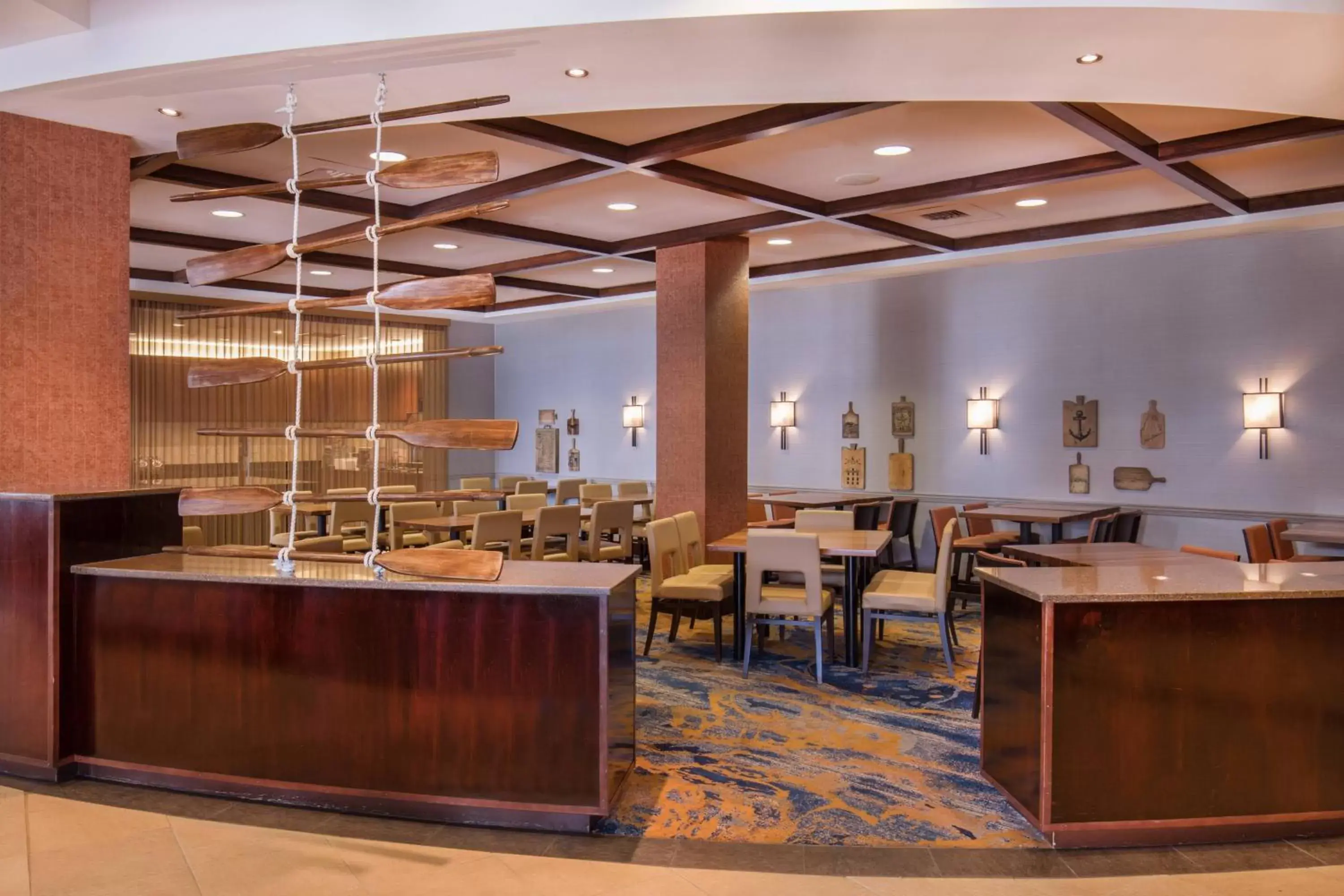 Lounge or bar, Restaurant/Places to Eat in Residence Inn Portland Downtown Waterfront