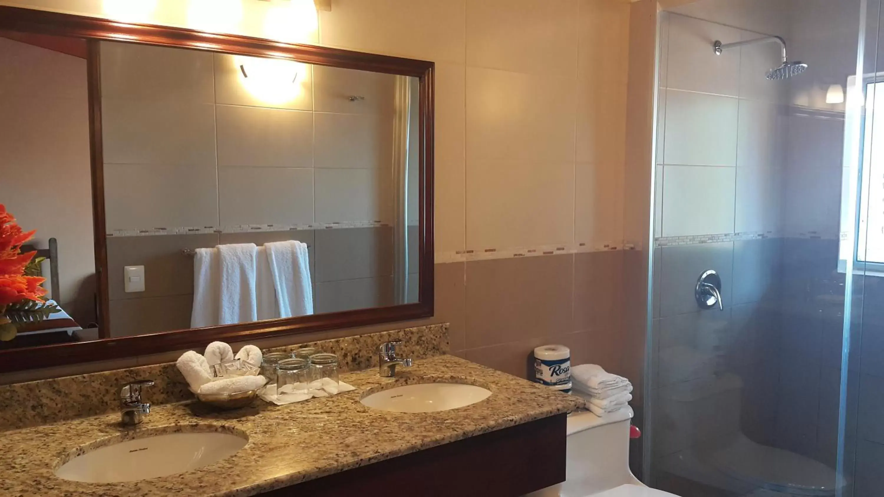Shower, Bathroom in Hotel El Maltese