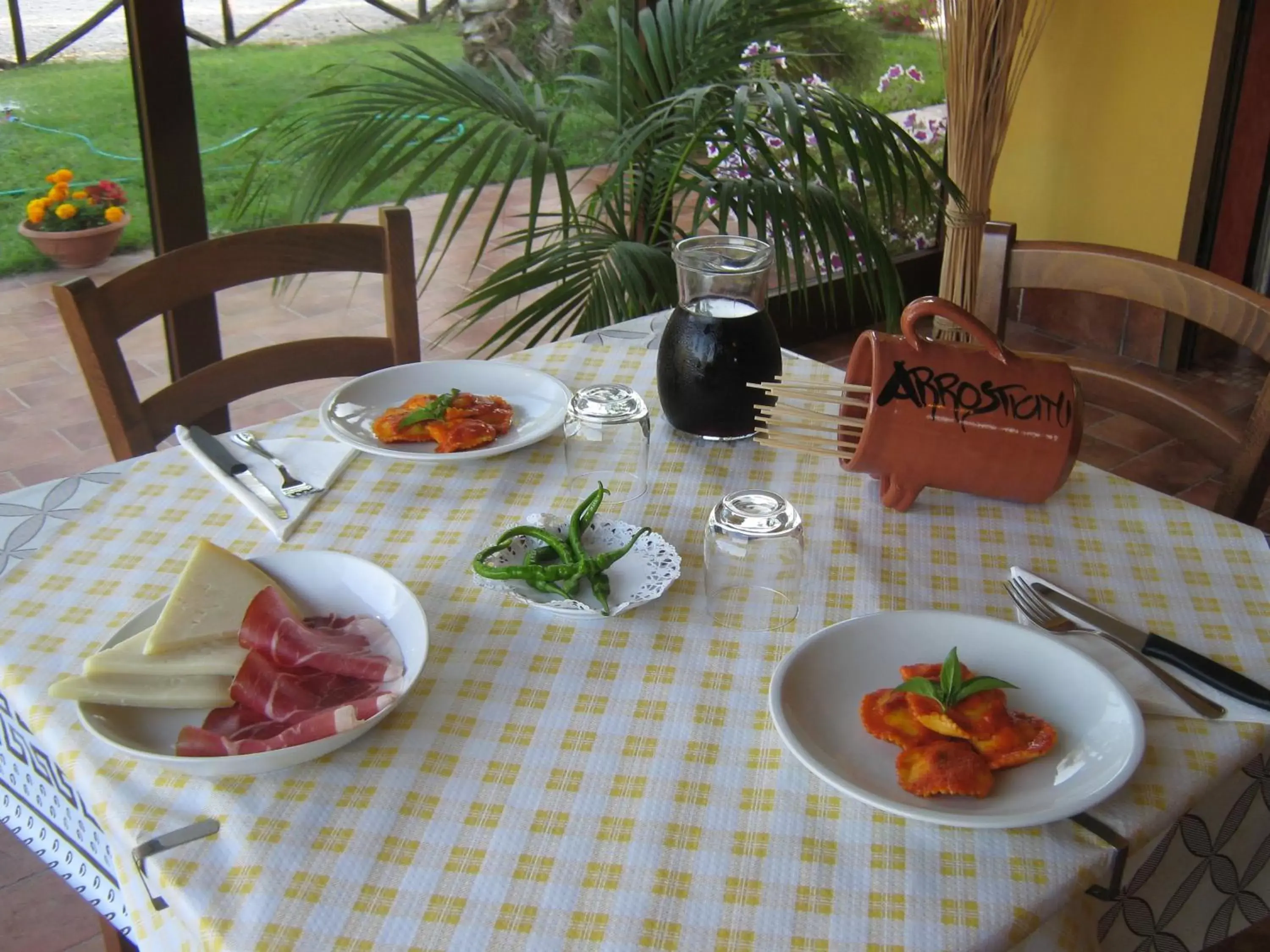 Food close-up in B & B OASI