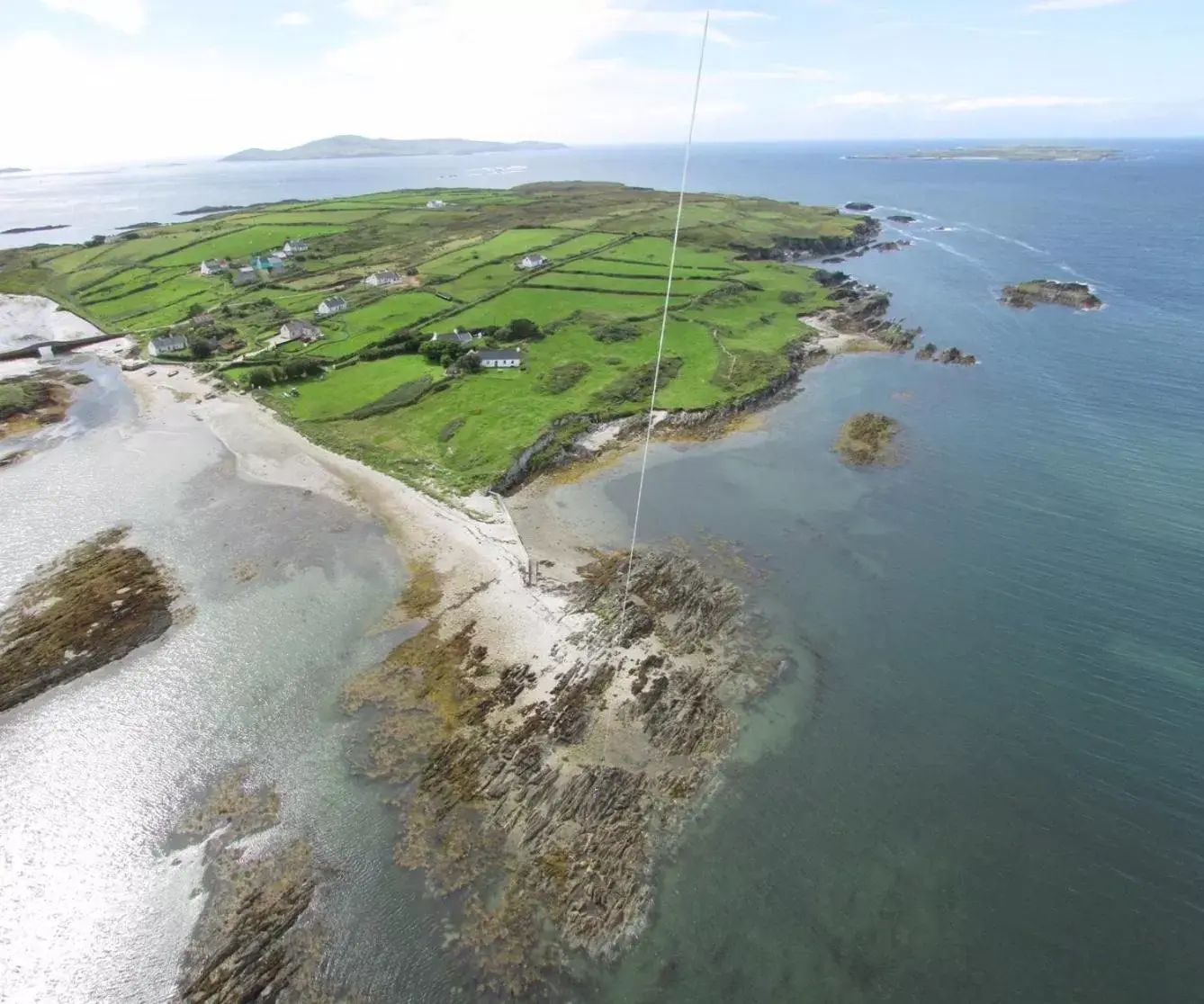 Natural landscape, Bird's-eye View in Heir Island House