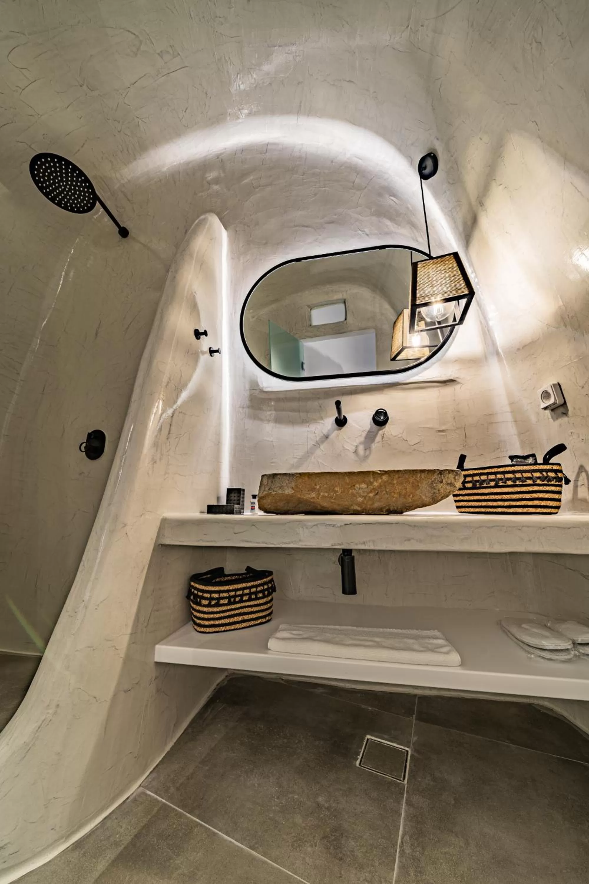 Bathroom in Eternity Suites Santorini