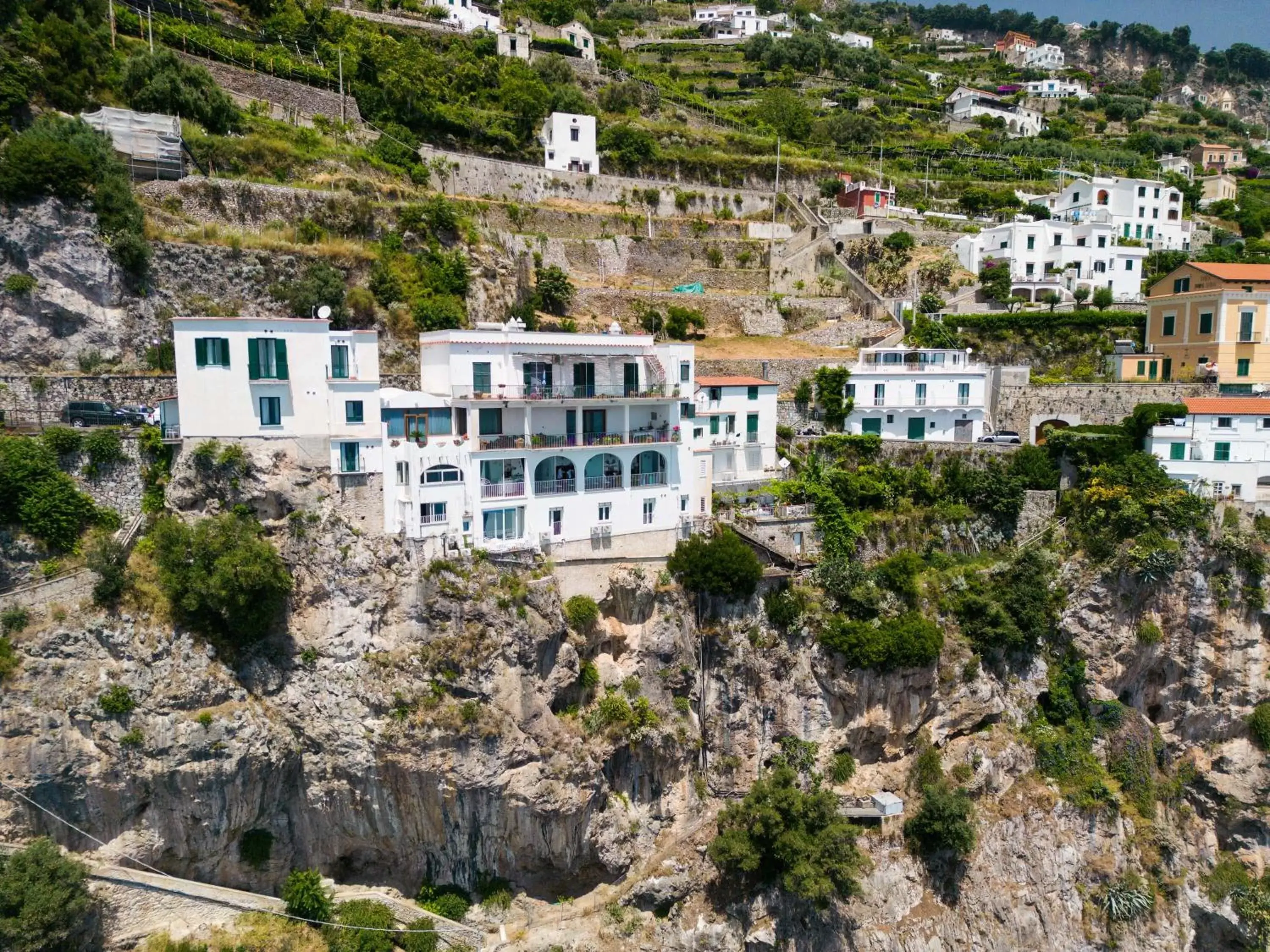 Property building, Bird's-eye View in La Dimora del Maestro