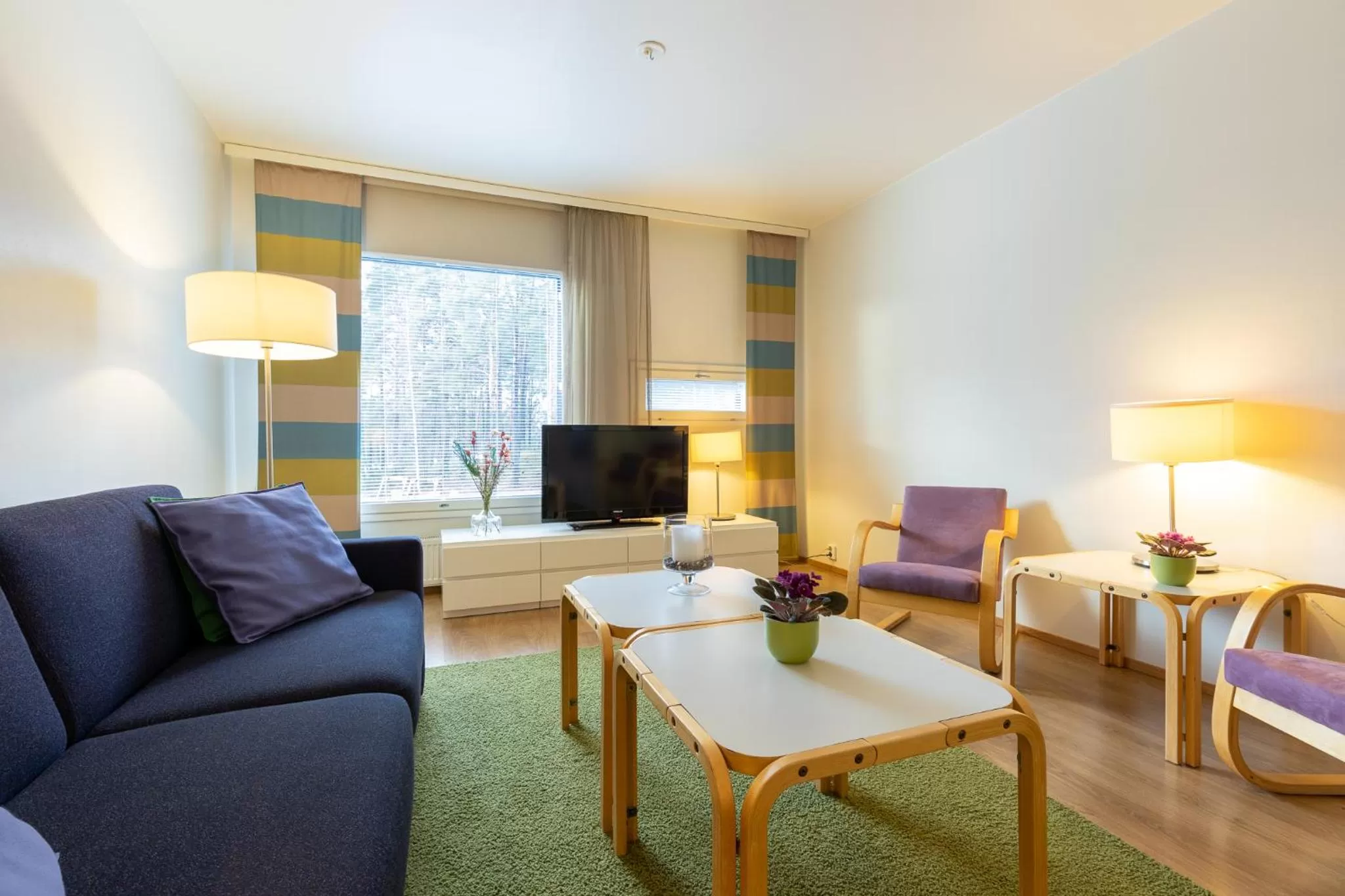 Living room in Hotel Linnasmäki