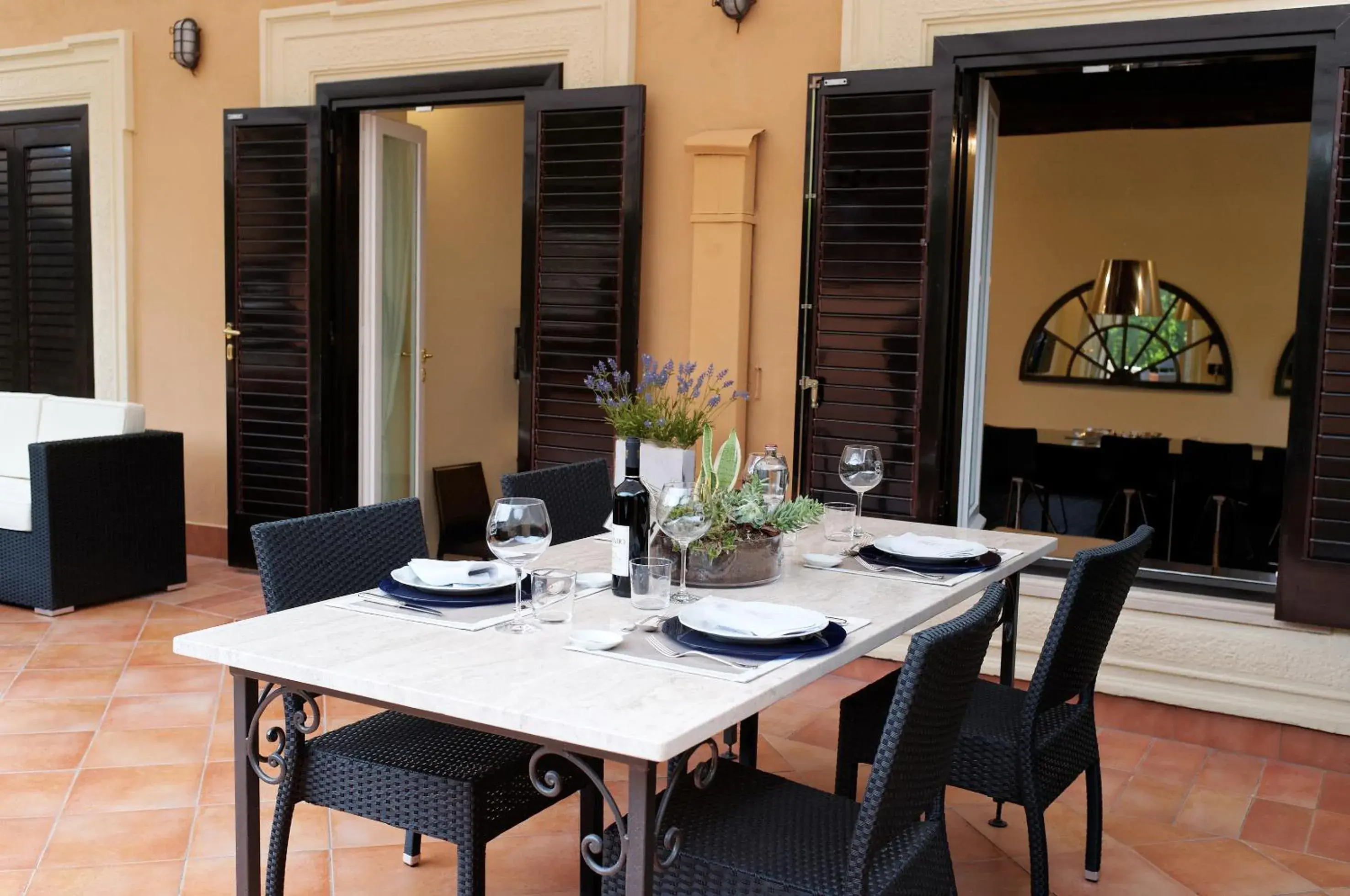 Patio, Restaurant/Places to Eat in Villa Spalletti Trivelli - Small Luxury Hotels of the World