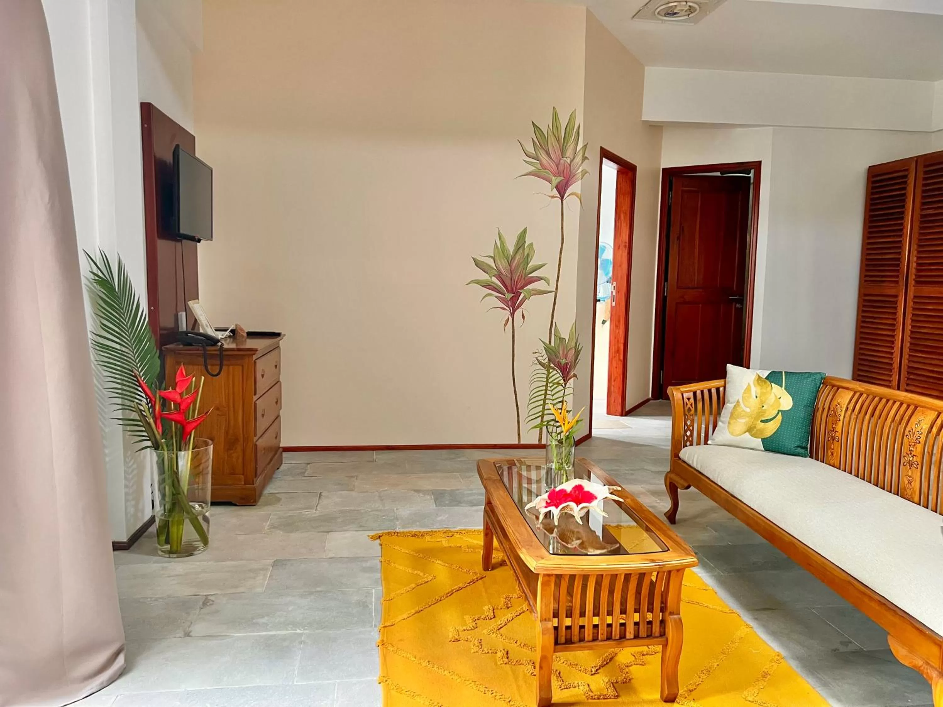 Living room in Hilltop Boutique Hotel