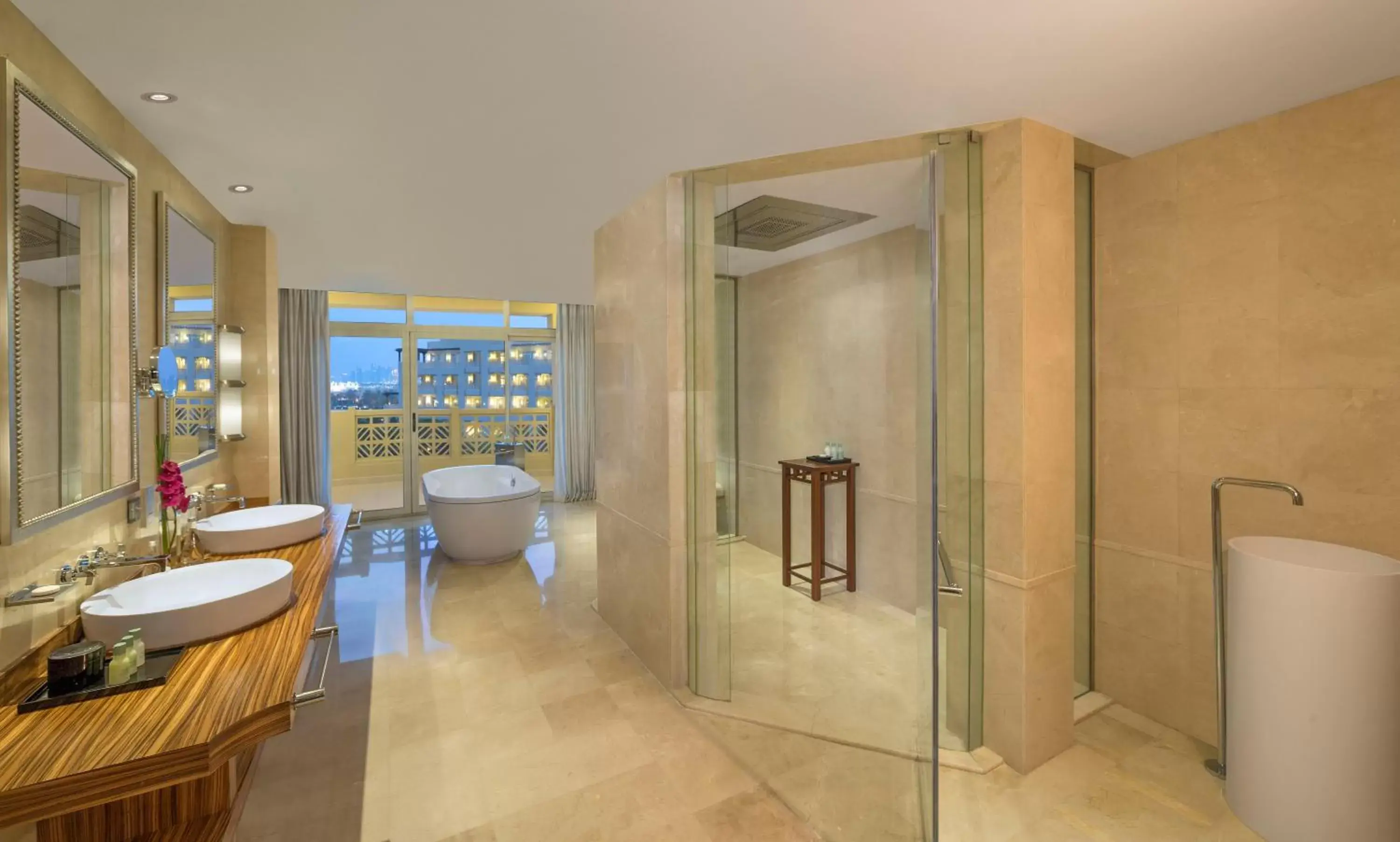 Bathroom in Grand Hyatt Doha Hotel & Villas