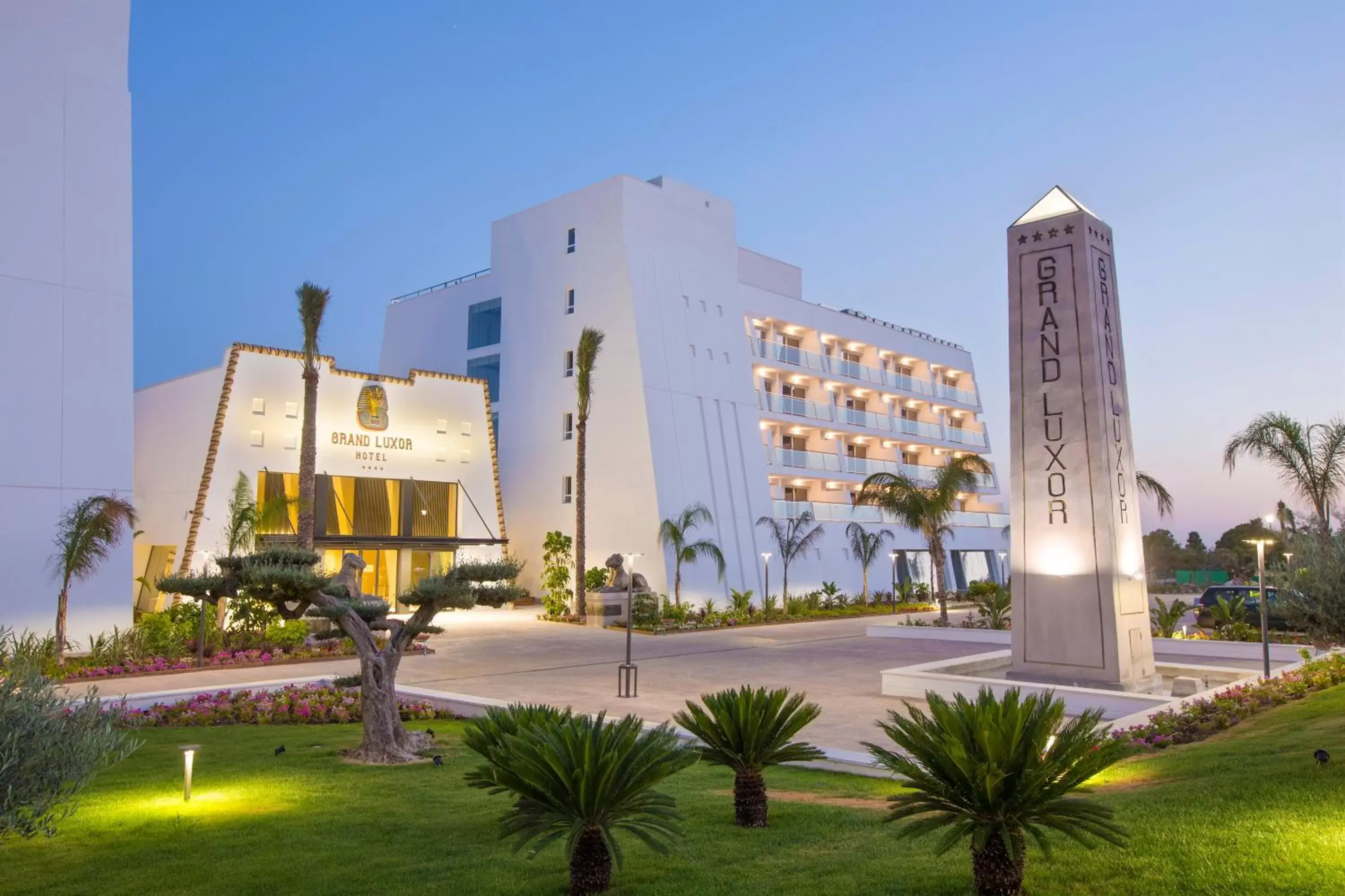 Facade/entrance, Property Building in Grand Luxor Hotel