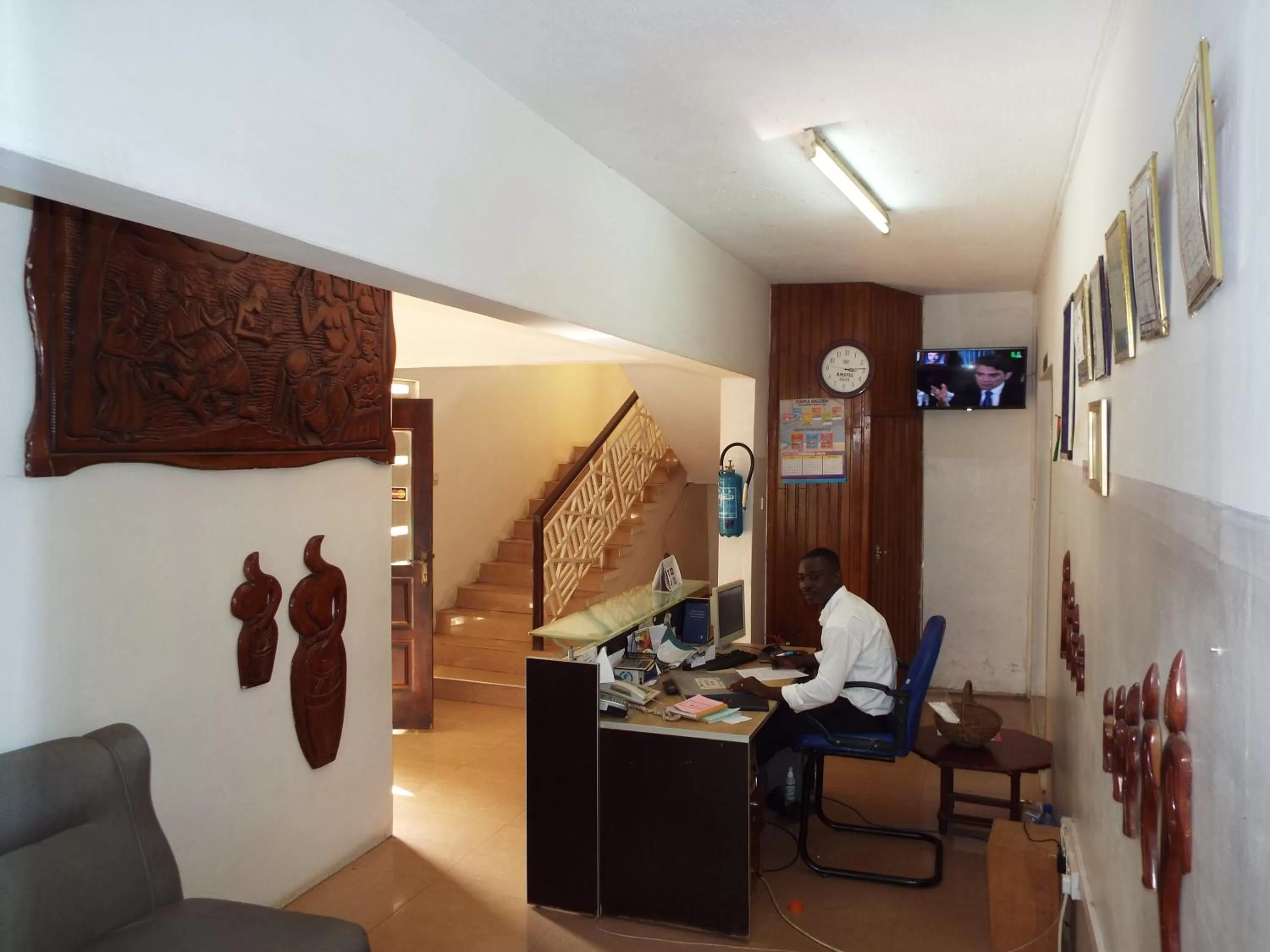 Lobby or reception in Pekan Hotel