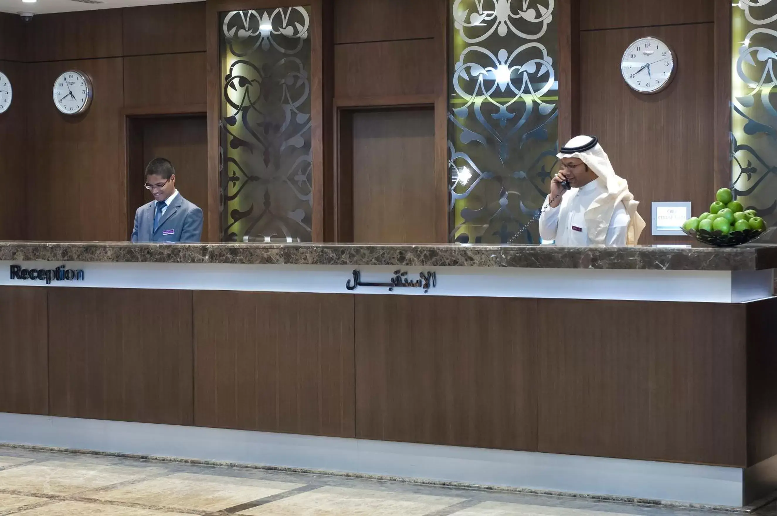 Property building, Lobby/Reception in Crowne Plaza Madinah, an IHG Hotel