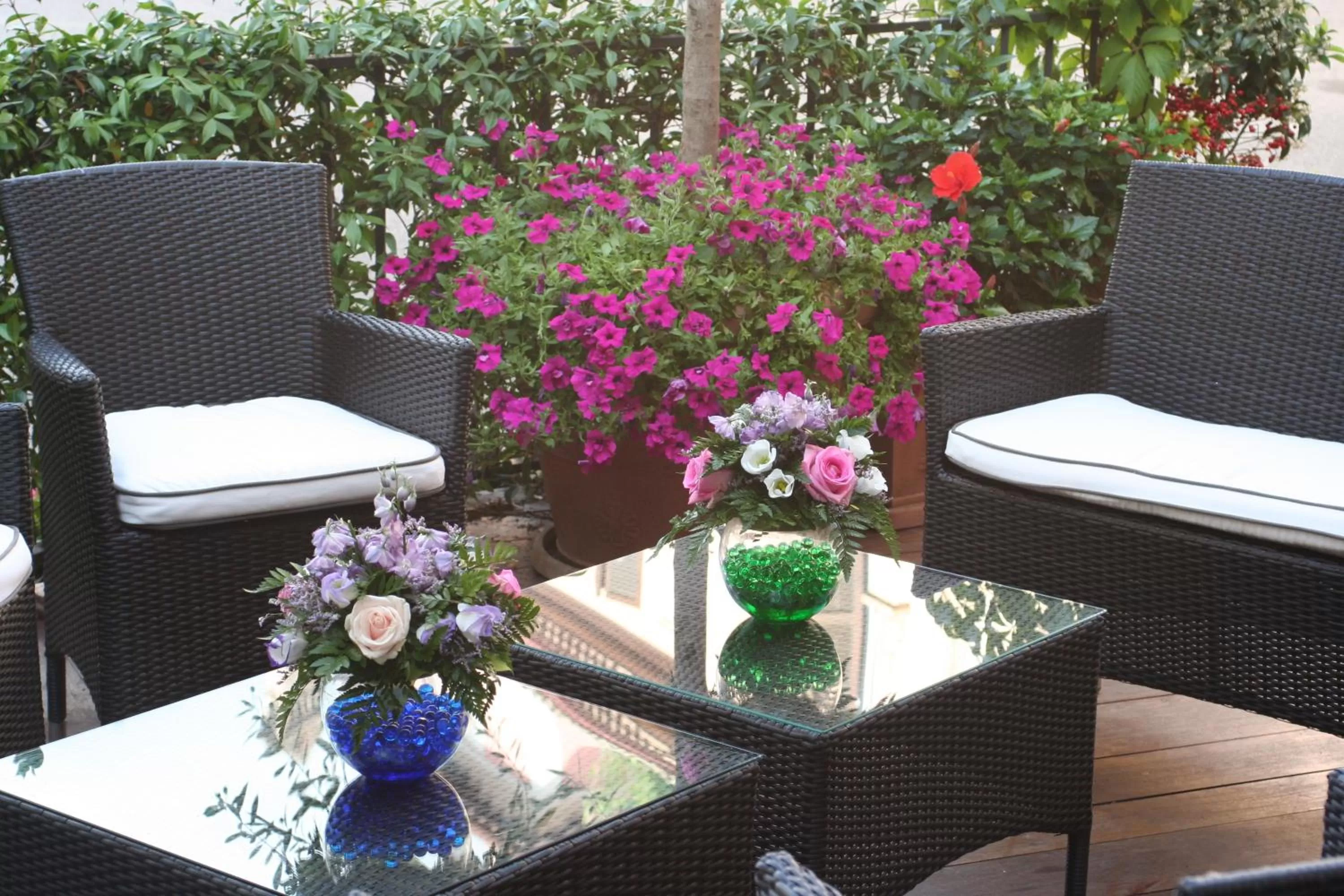 Patio in Hotel Charleston