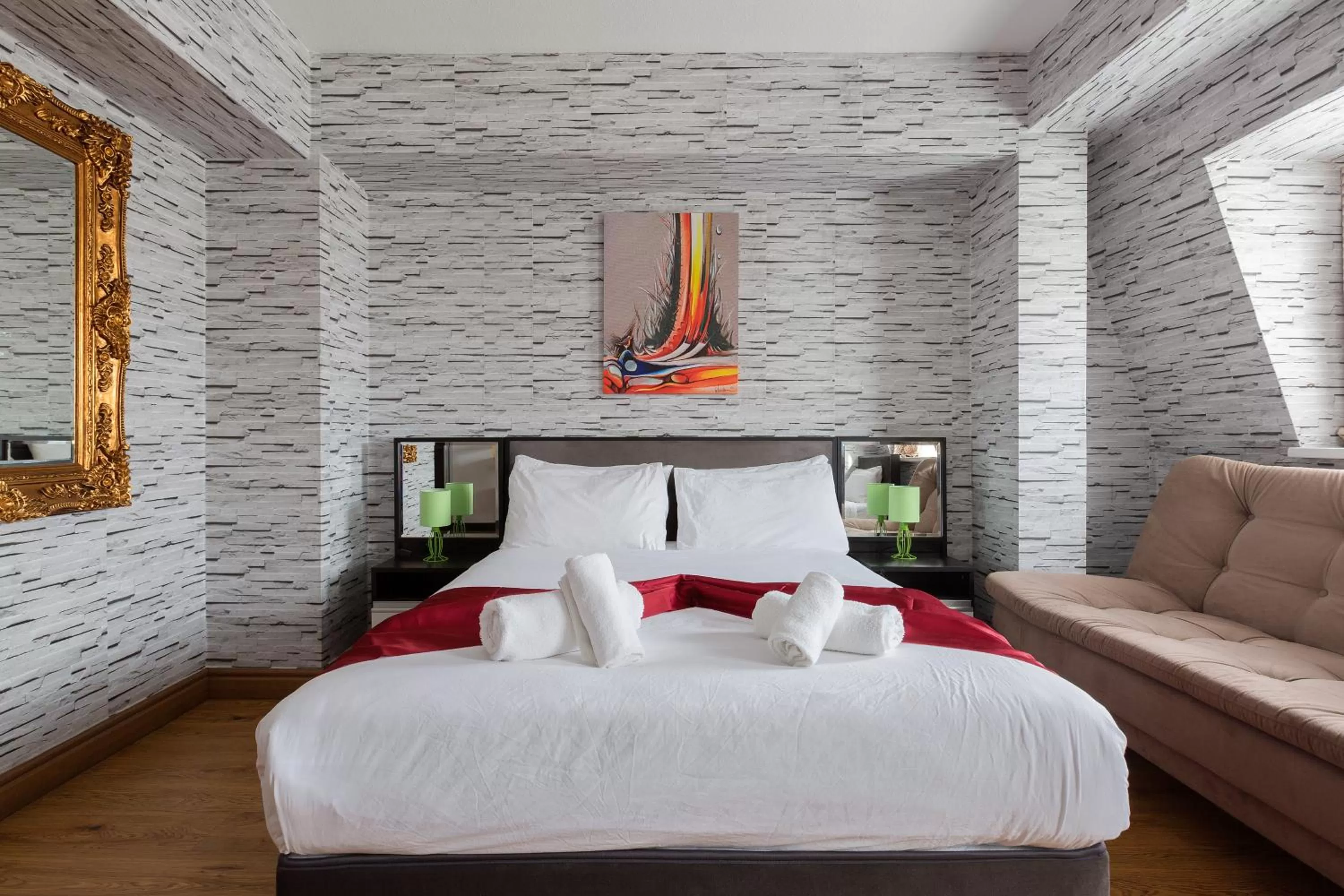 View (from property/room), Bed in Central Hoxton Shoreditch