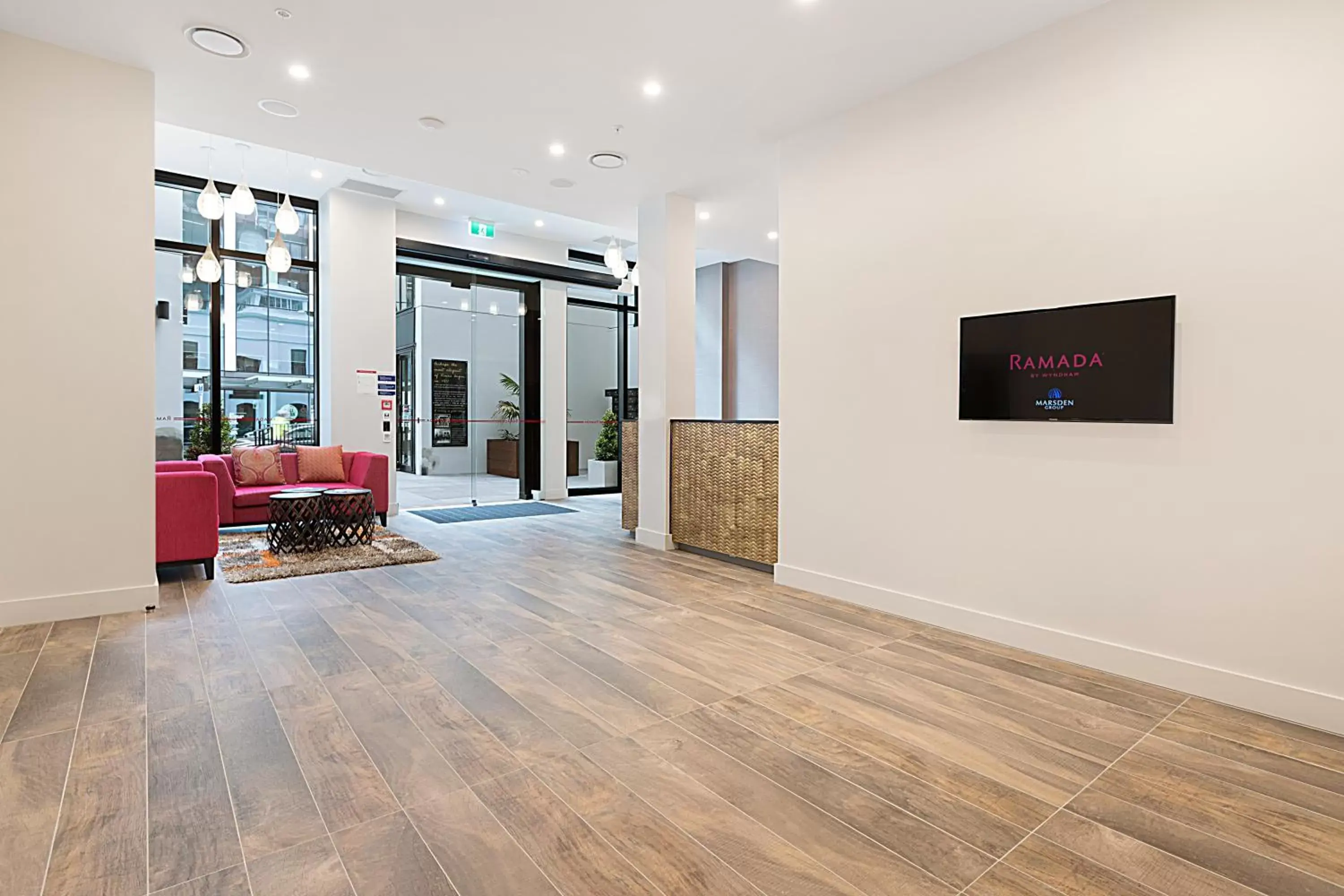 Lobby or reception in Ramada Suites Victoria Street West