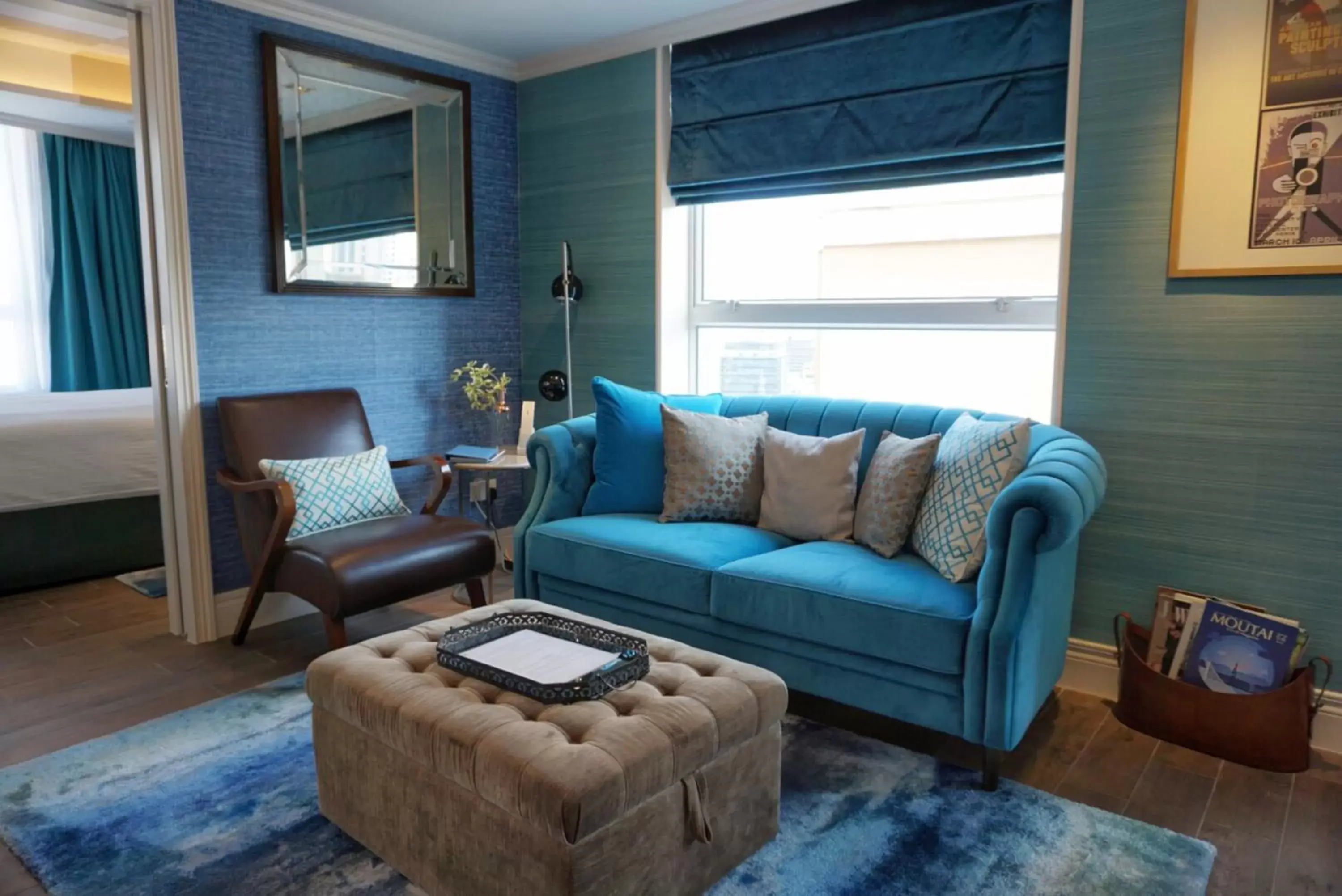 Living room, Seating Area in Hotel Madera Hollywood