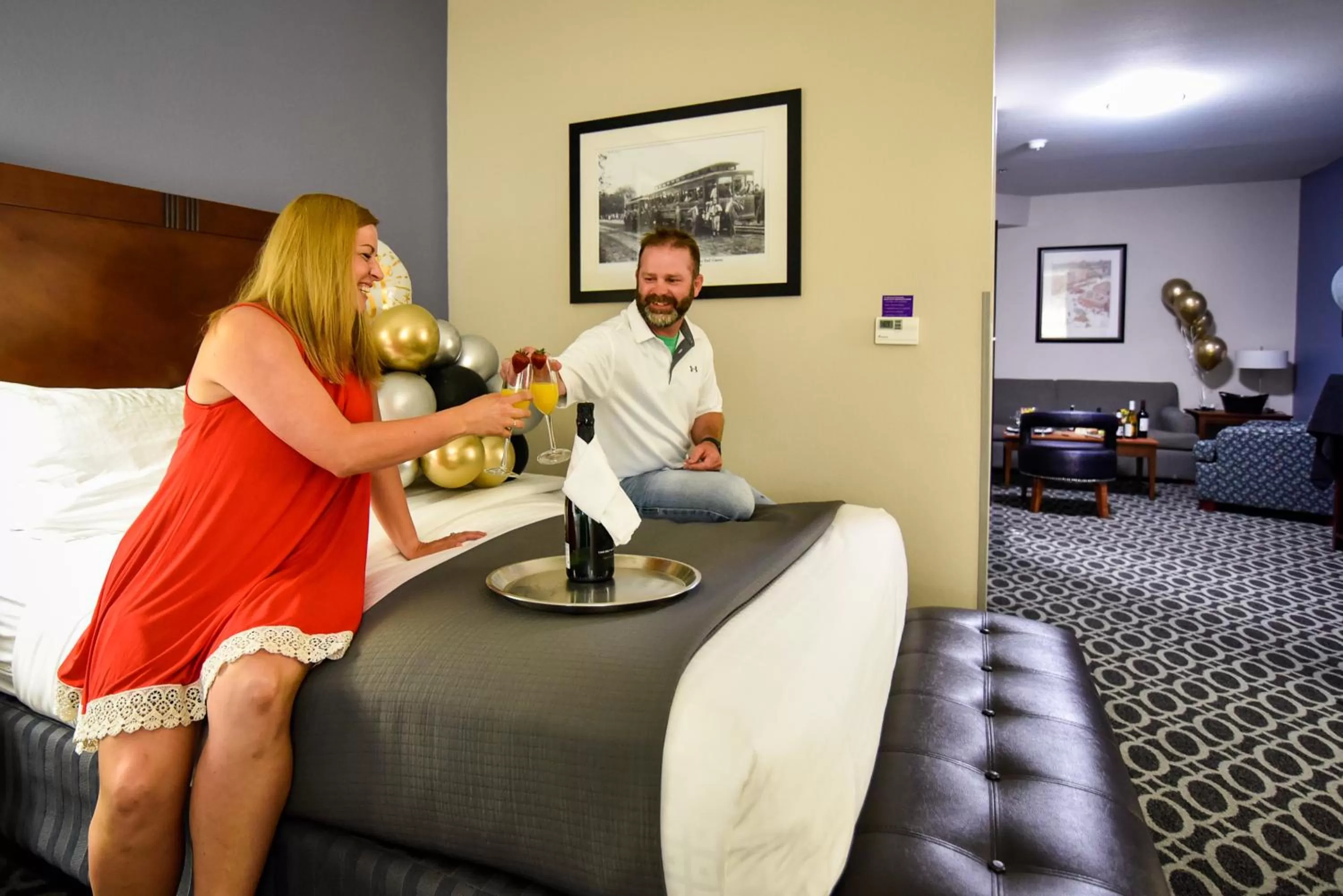 People in Bluemont Hotel