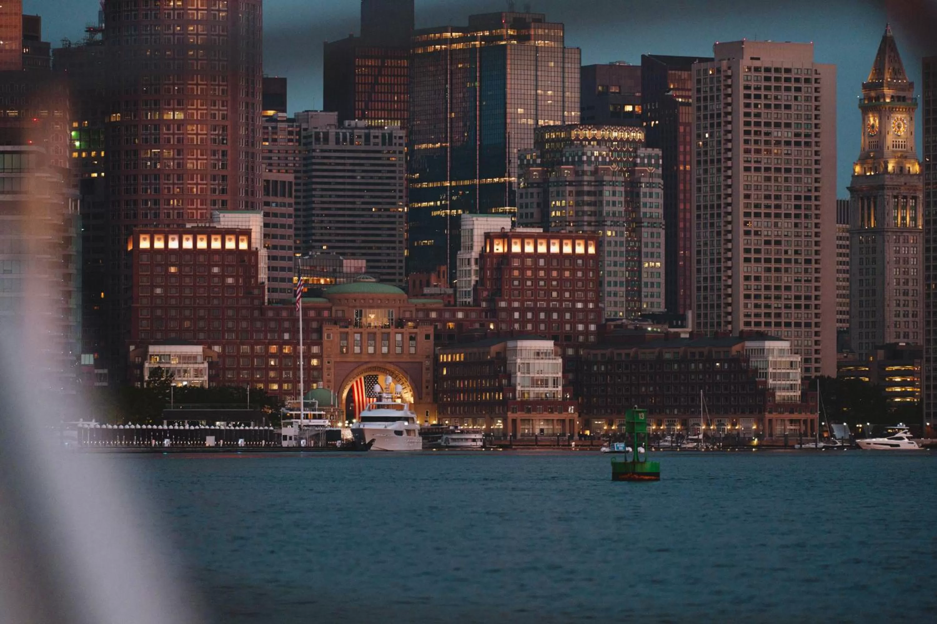 Facade/entrance in Boston Harbor Hotel