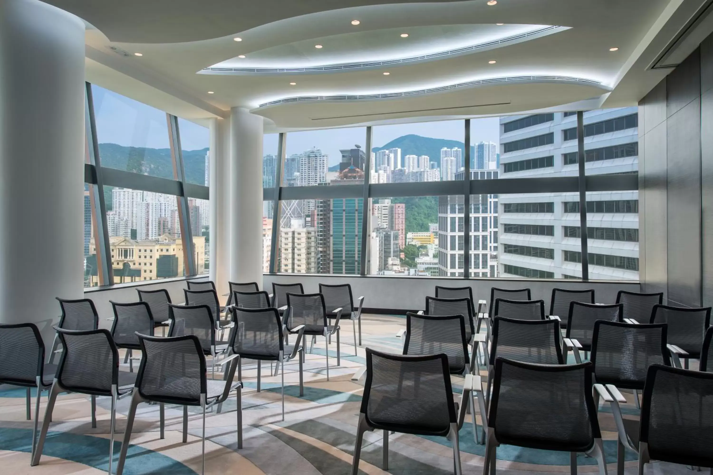 Meeting/conference room, Restaurant/Places to Eat in The Park Lane Hong Kong, a Pullman Hotel