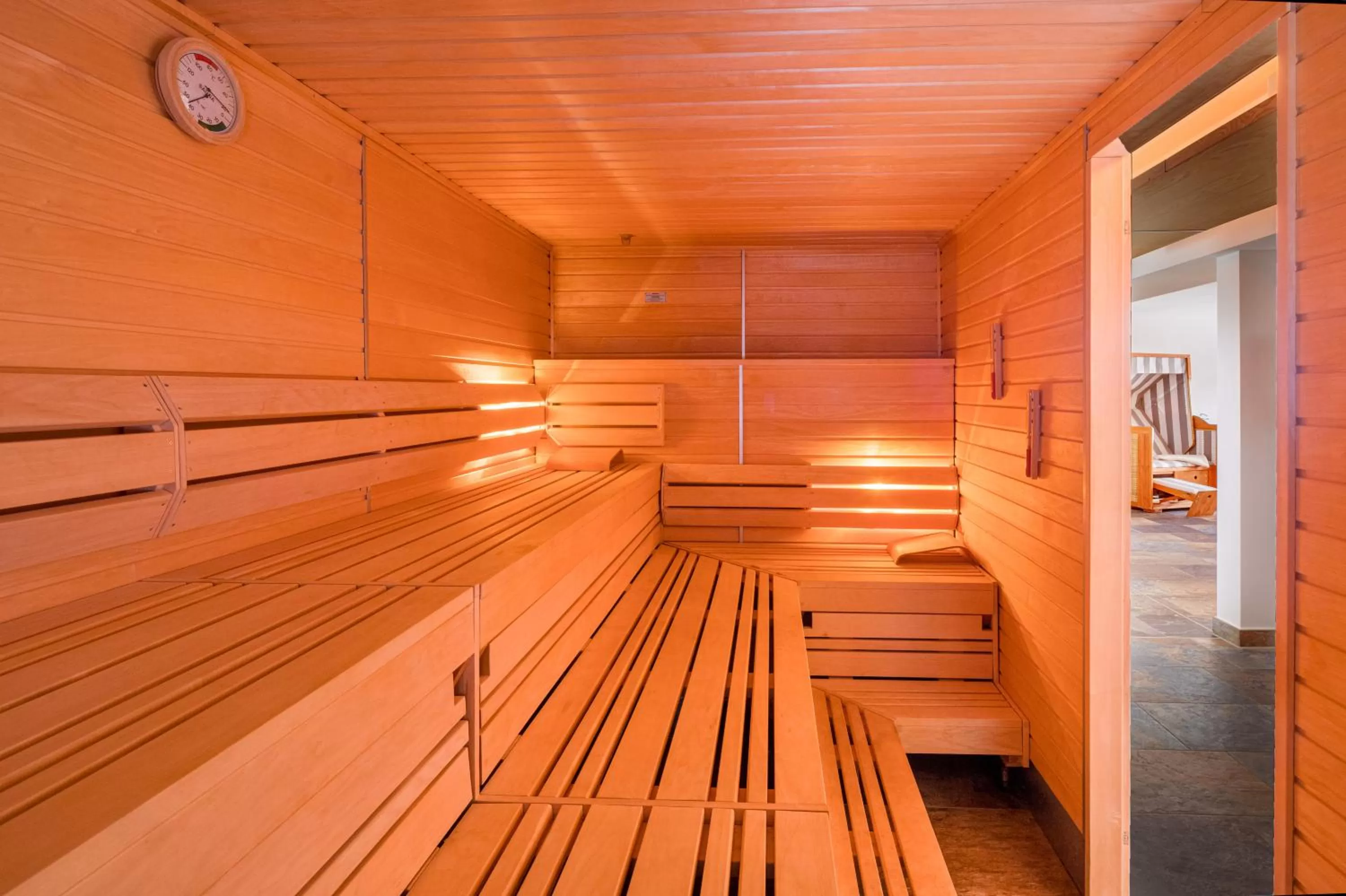 Sauna in Akzent Hotel Dorn