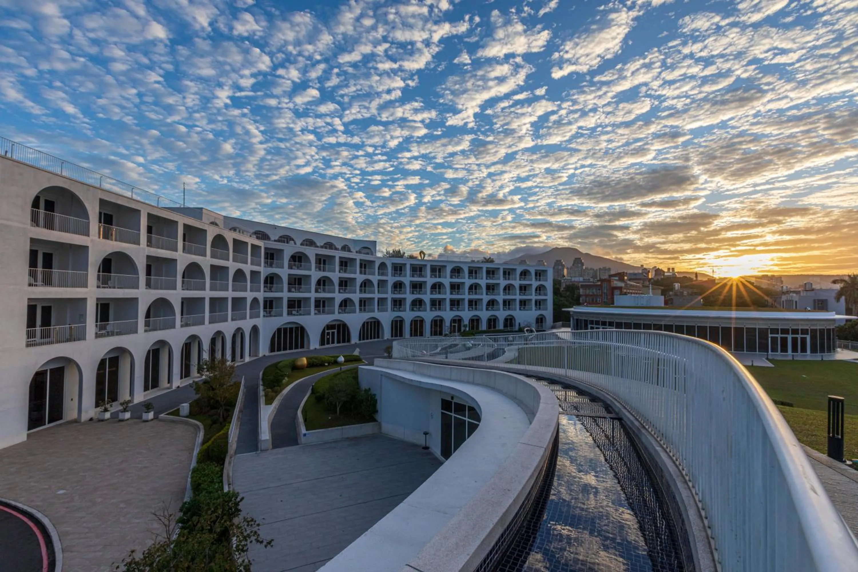 Property building in Golden Tulip FAB Hotel New Taipei