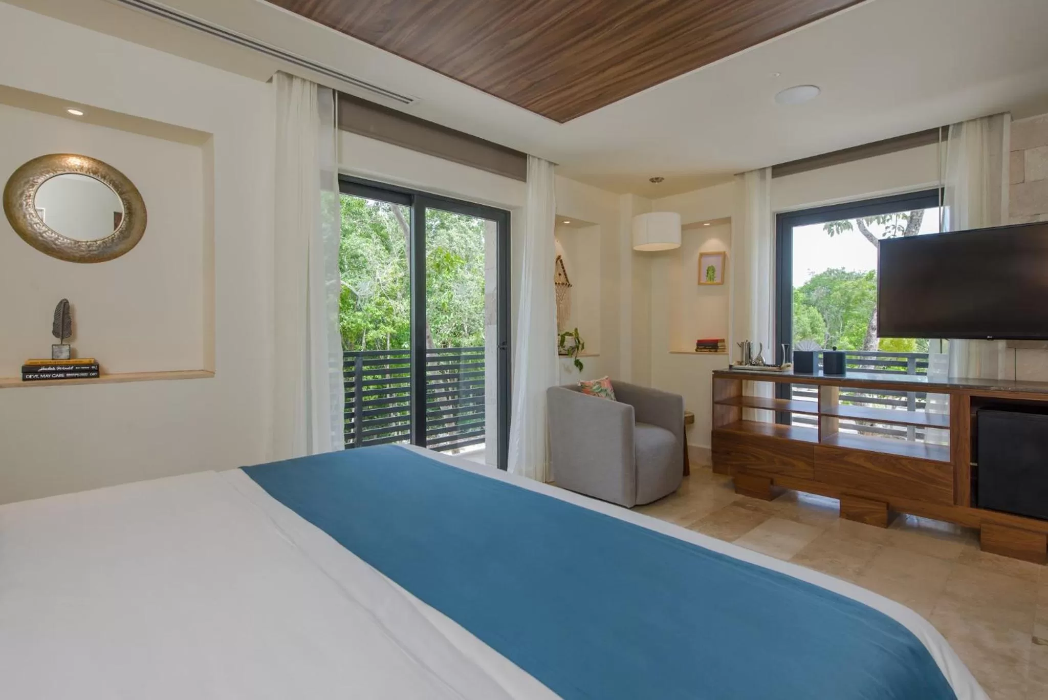 Bedroom in Naay Tulum Curamoria Collection