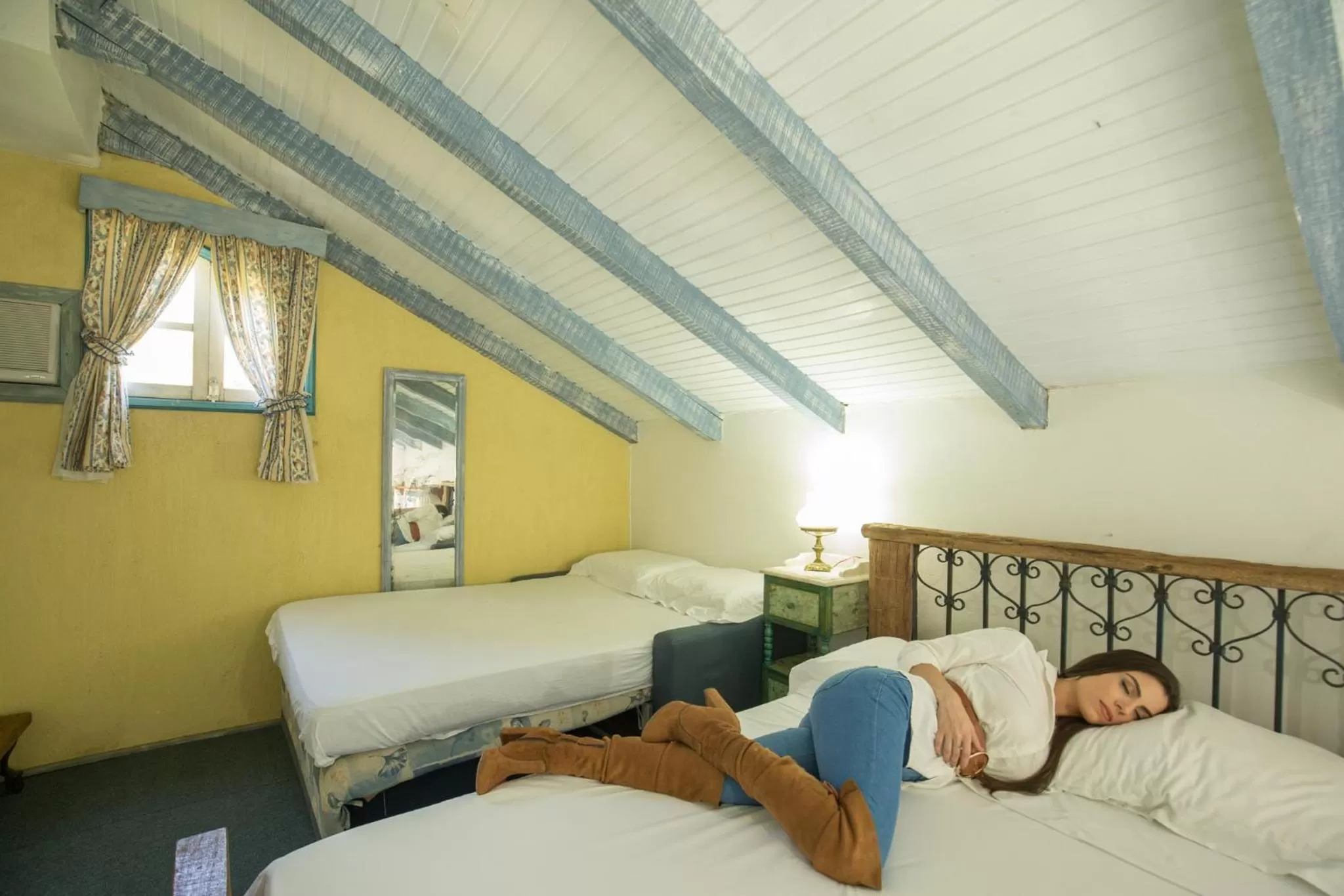 Bed in Hotel Chácara das Flores