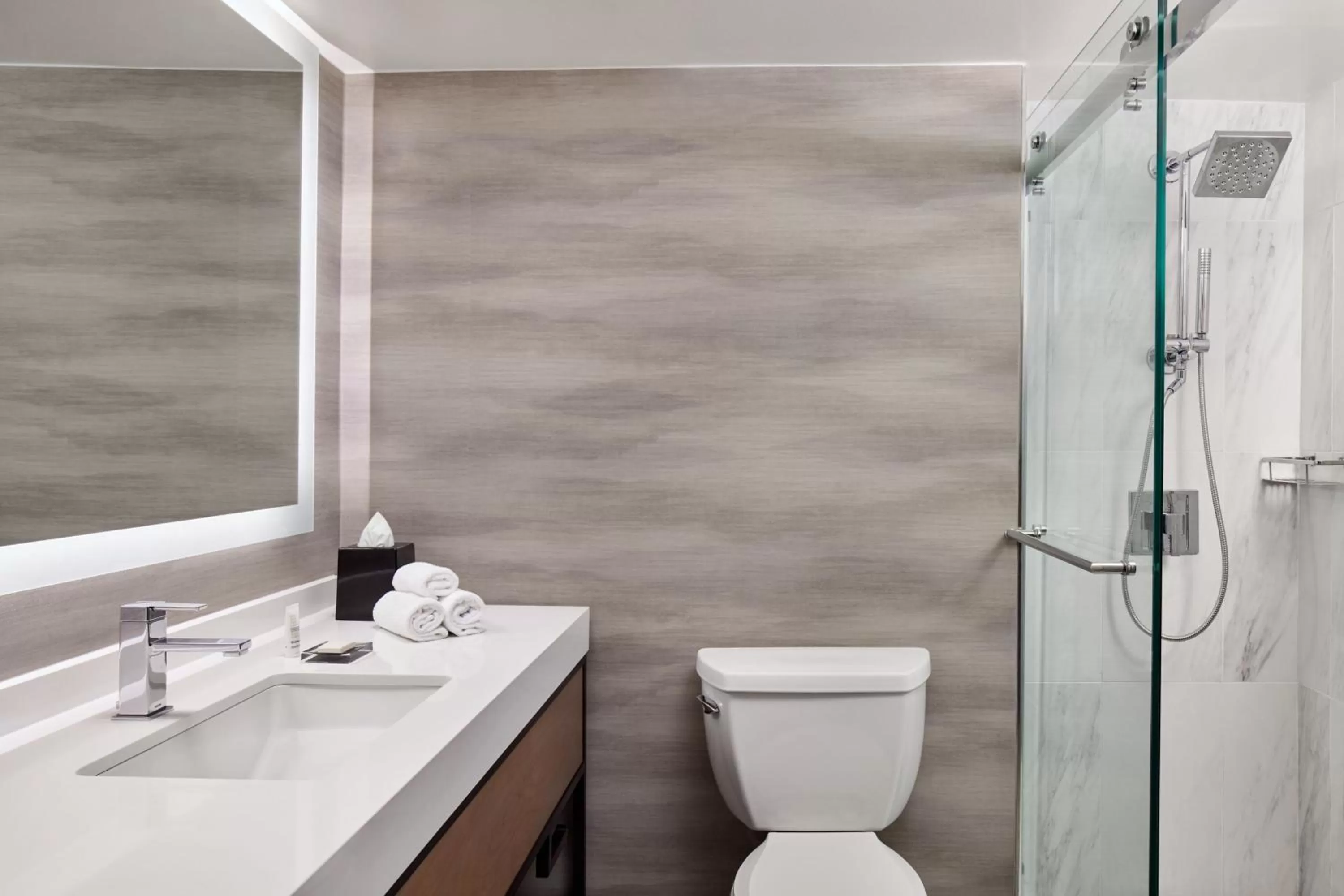 Bathroom in Washington Marriott at Metro Center