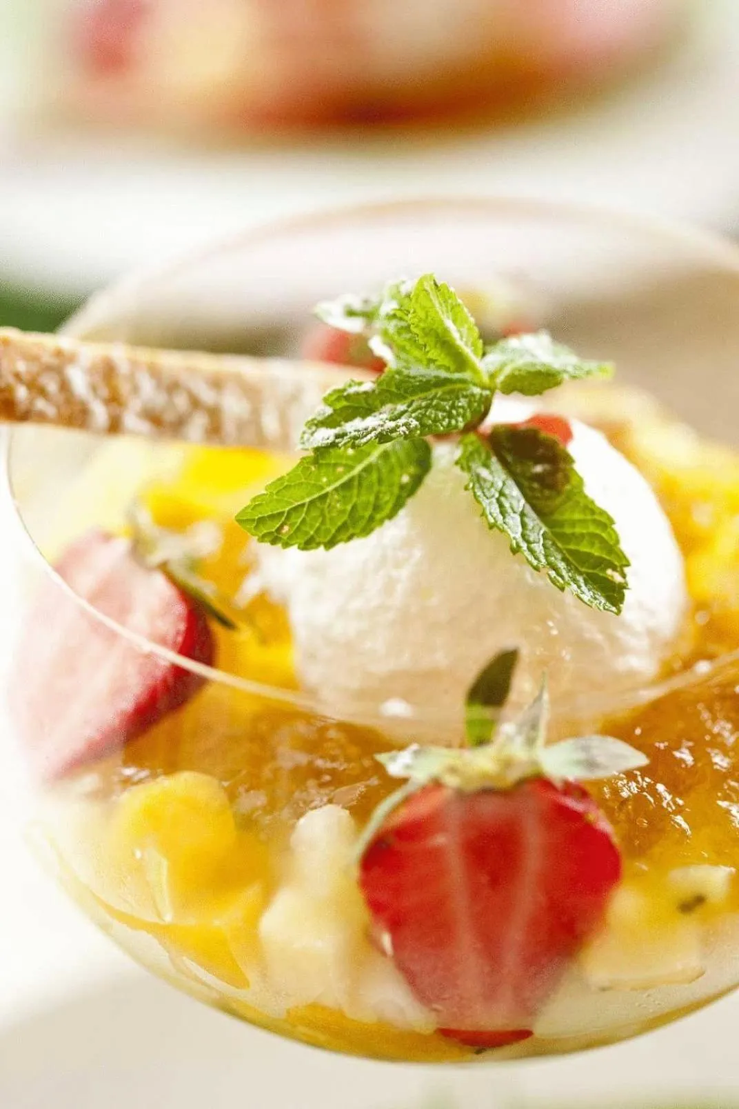 Food close-up in Logis Hôtel Restaurant Le Coq Hardi