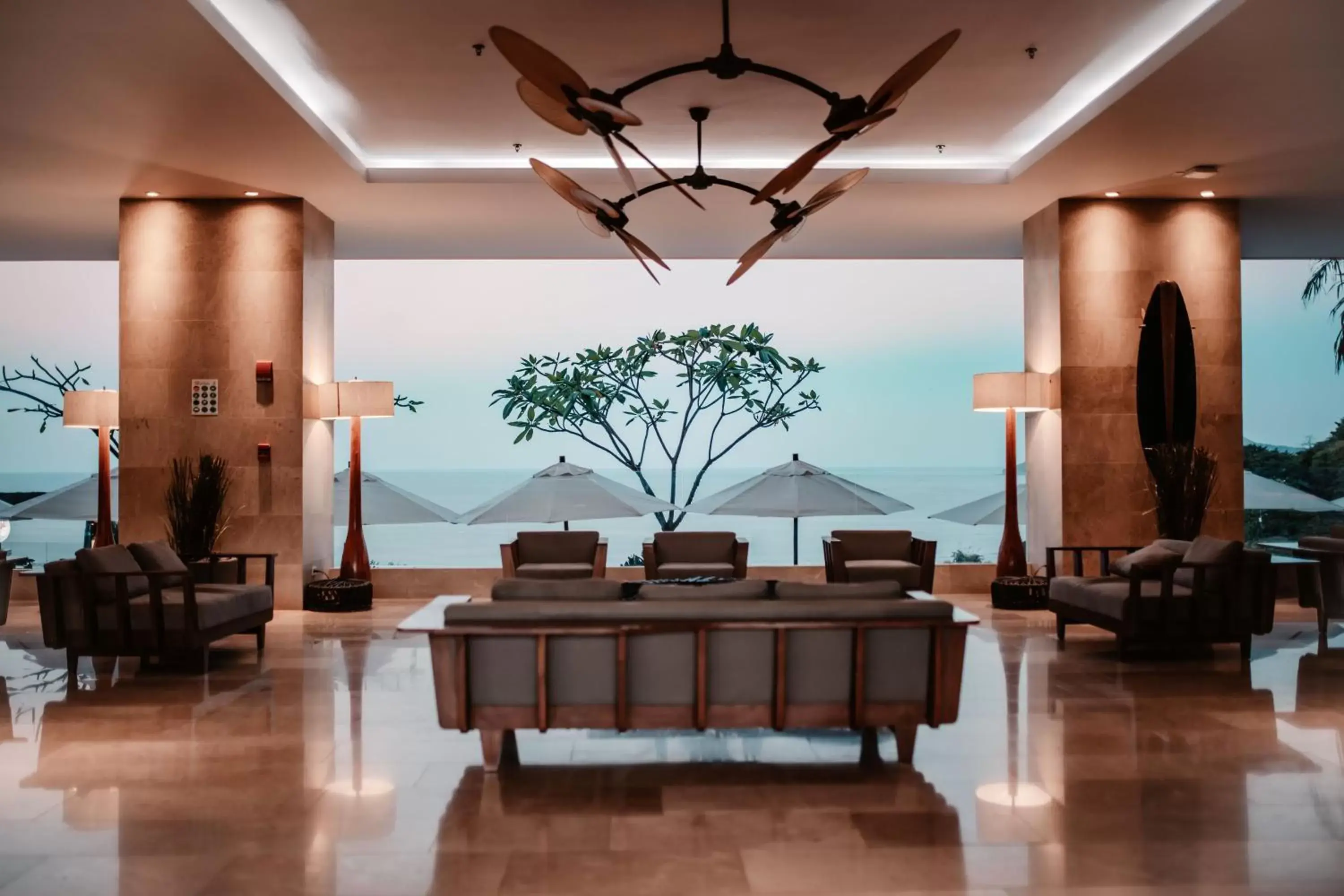 Seating area, Lobby/Reception in Wyndham Tamarindo