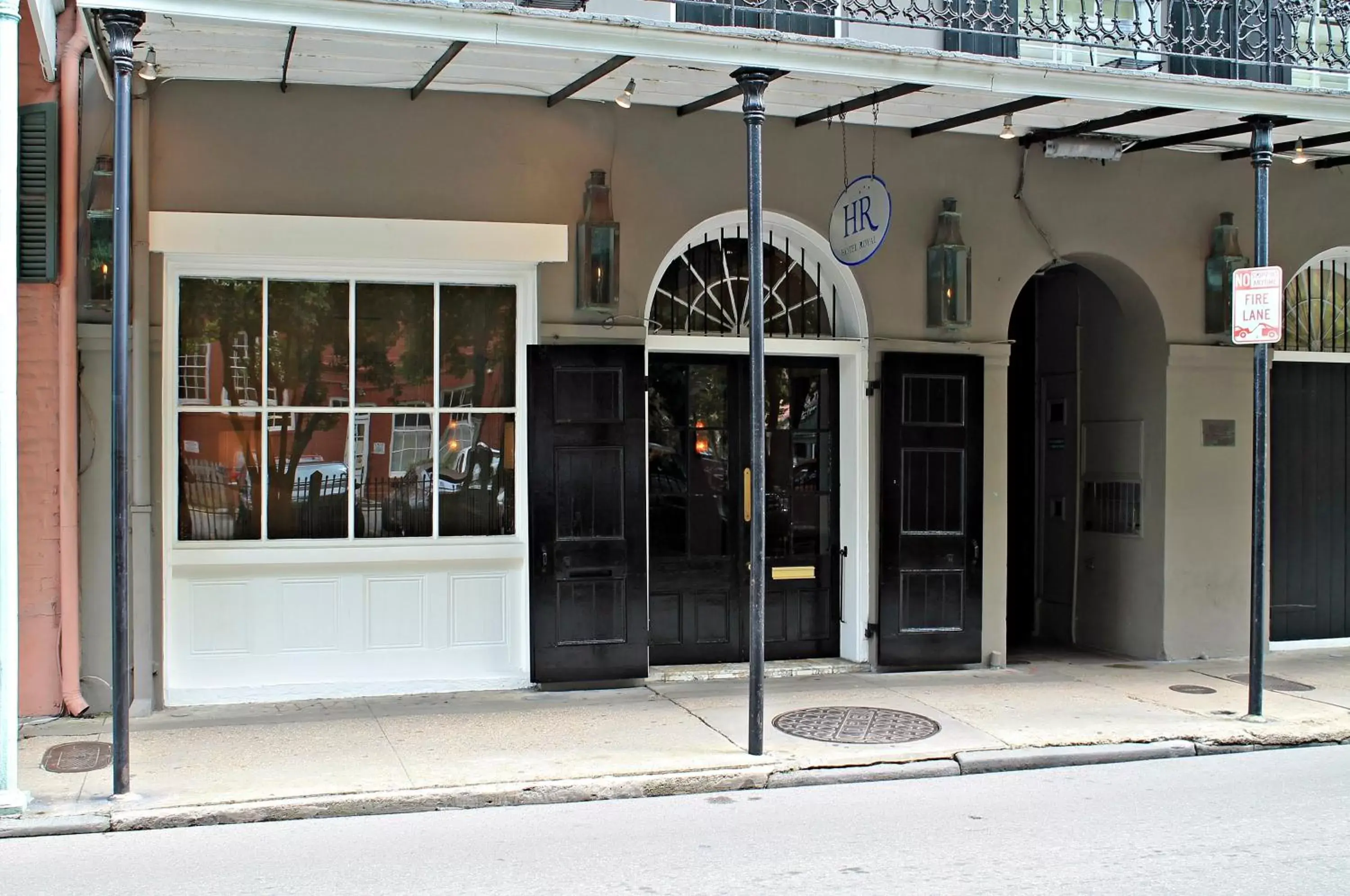 Facade/entrance in Hotel Royal New Orleans