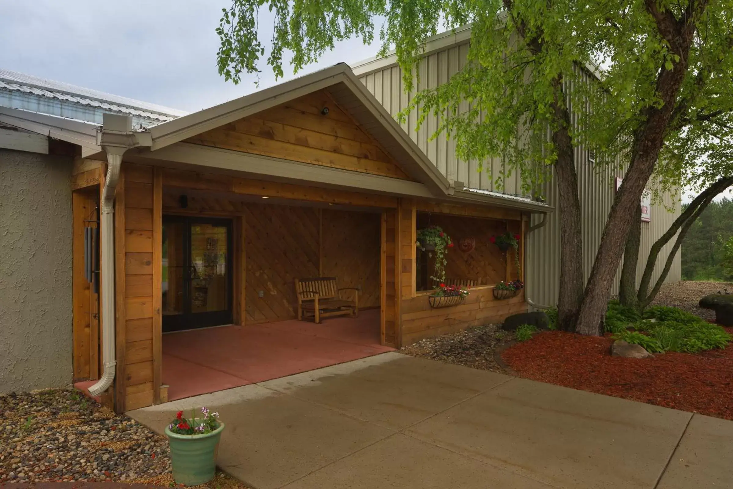 Facade/entrance in Tamarack Wisconsin Dells, a Ramada by Wyndham Facade/entrance in Tamarack Wisconsin Dells, a Ramada by Wyndham