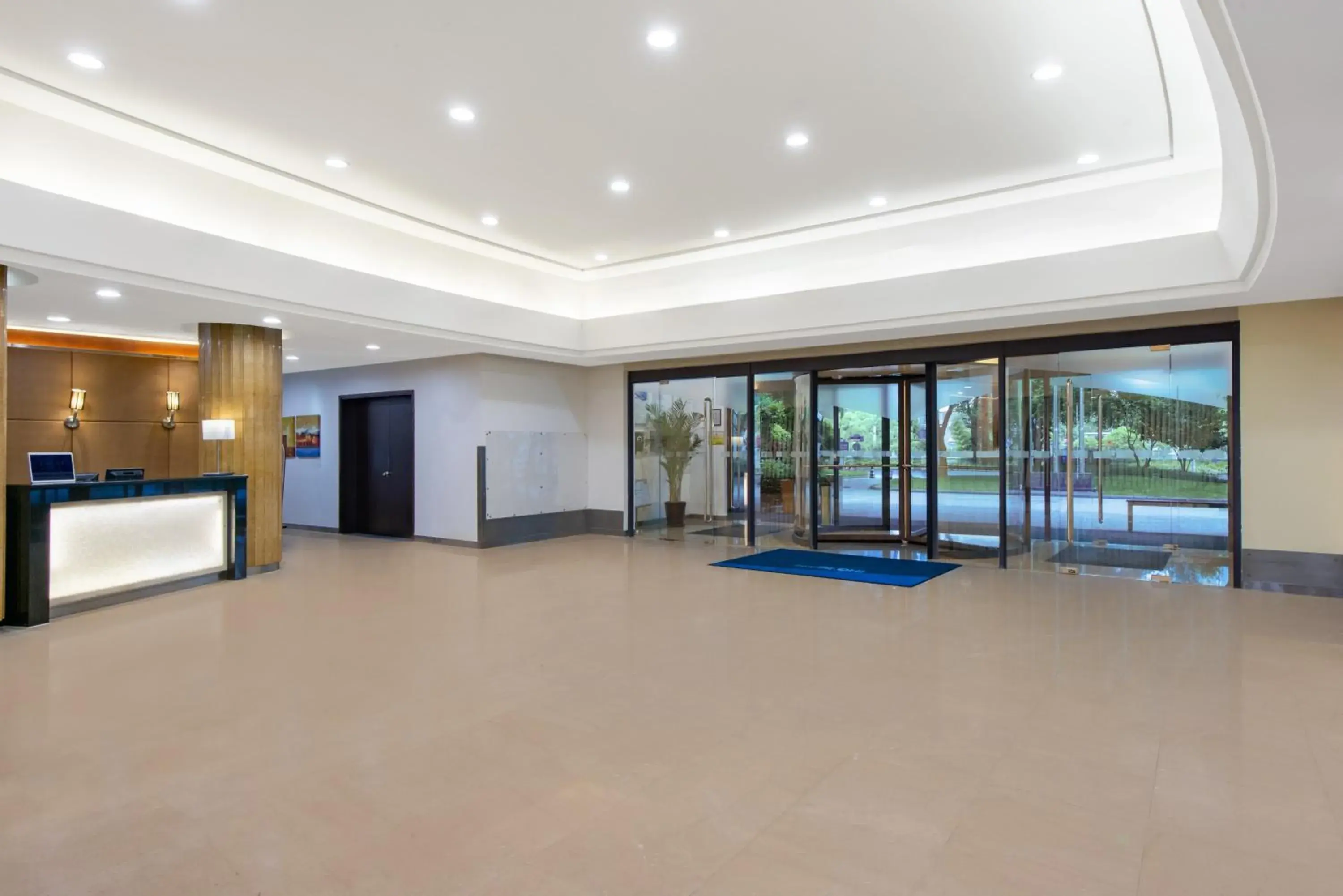 Property building in Holiday Inn Express Shanghai Putuo, an IHG Hotel