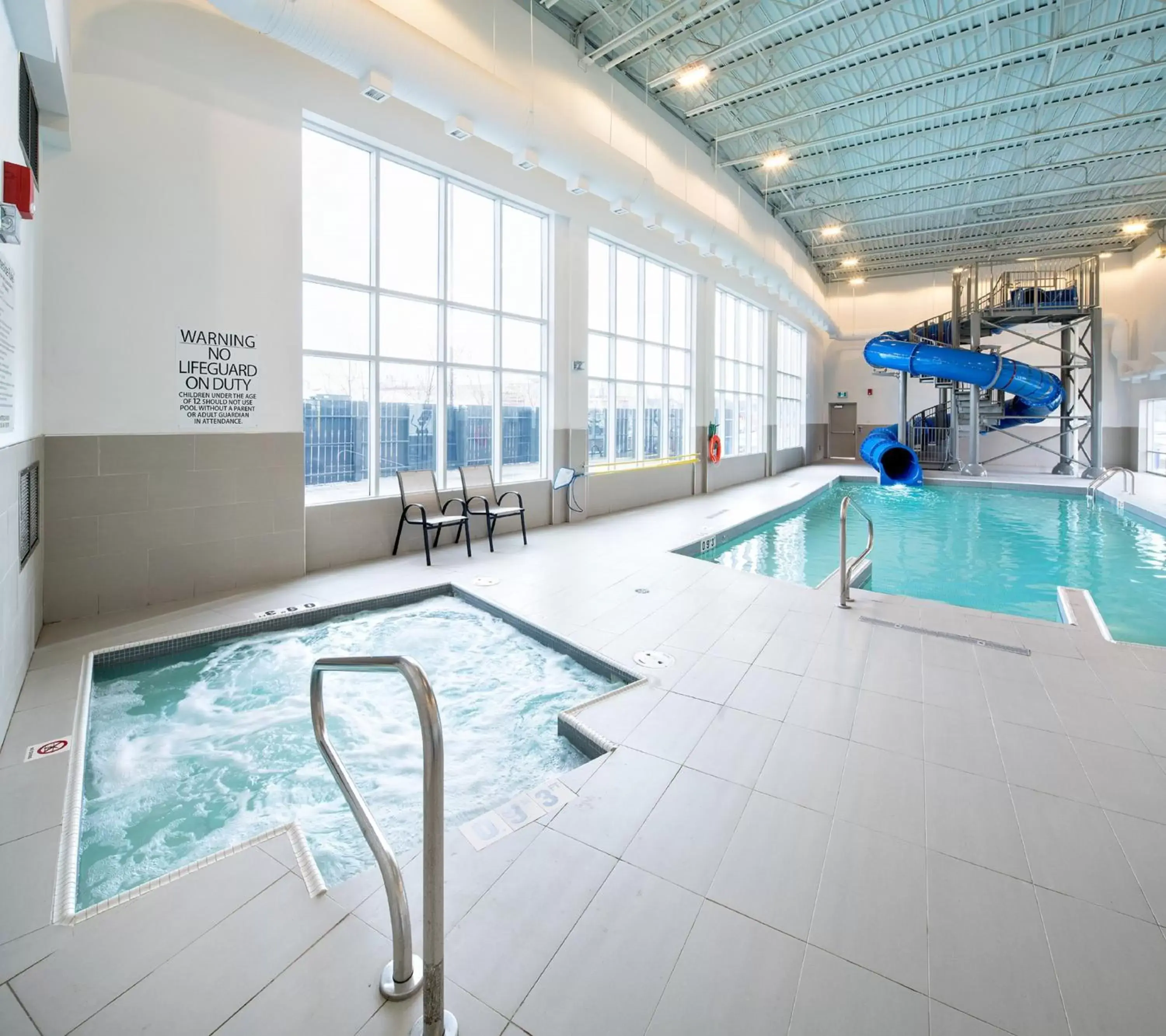 Swimming Pool in Holiday Inn Express - Red Deer North, an IHG Hotel